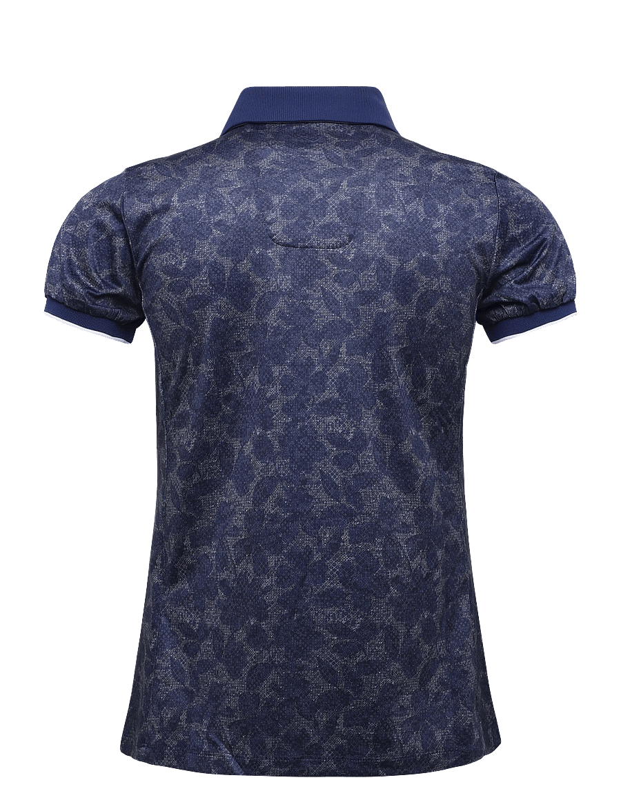Callaway - Women's Printed Golf Polo - blue depths - 1