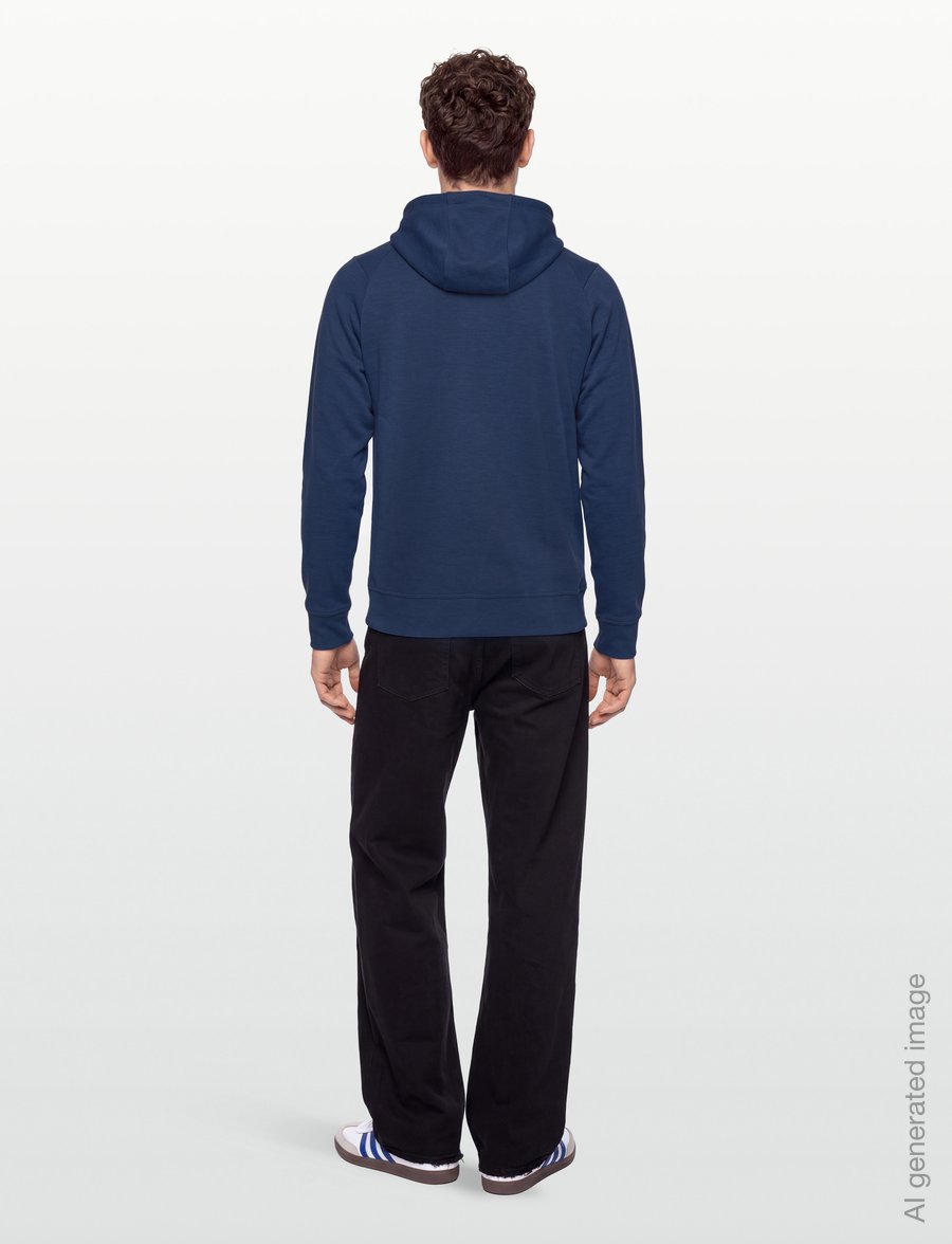 Callaway - LYOCELL HOODIE - tops - peacoat heather - 4