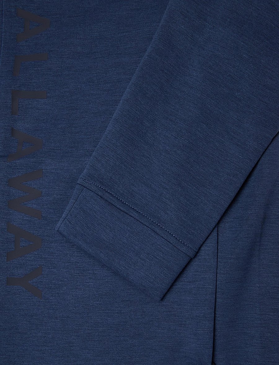 Callaway - LYOCELL HOODIE - sweatshirts - peacoat heather - 3