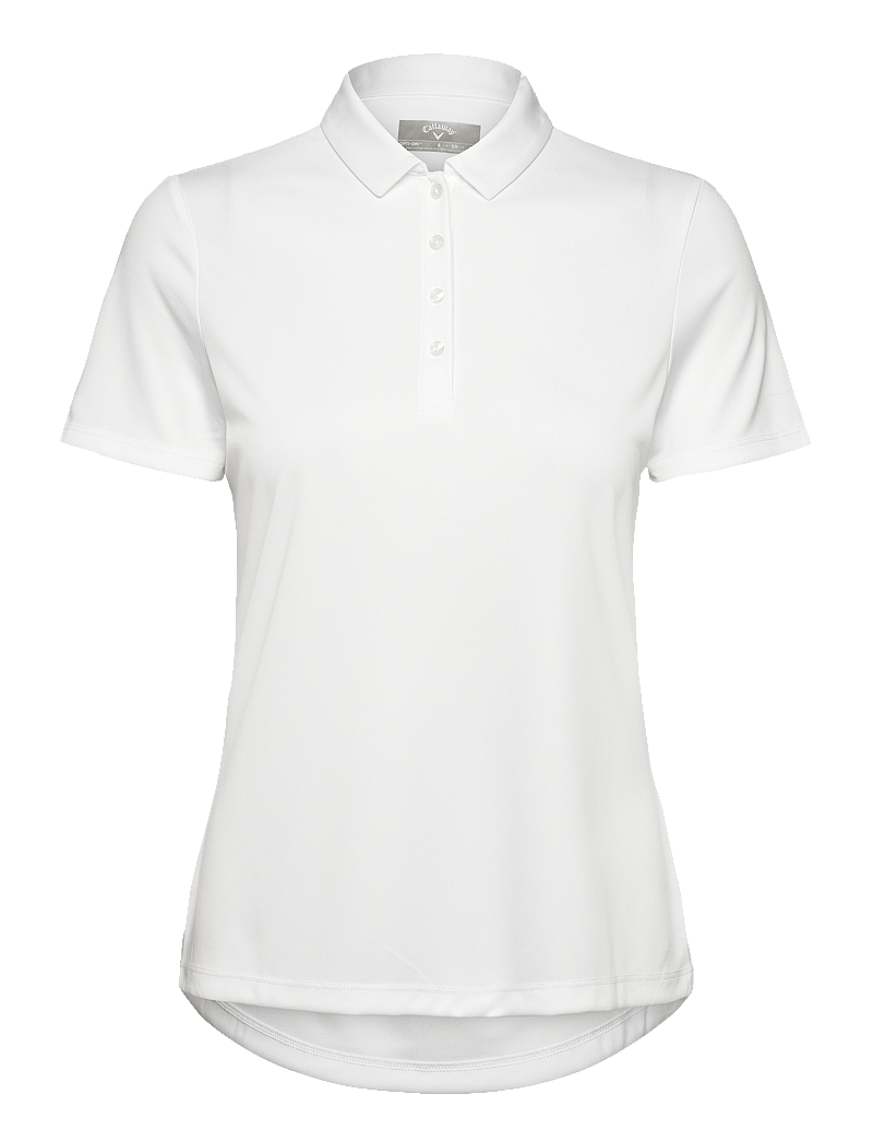 Callaway - SS TOURNAMENT POLO - oberteile & t-shirts - bright white - 0