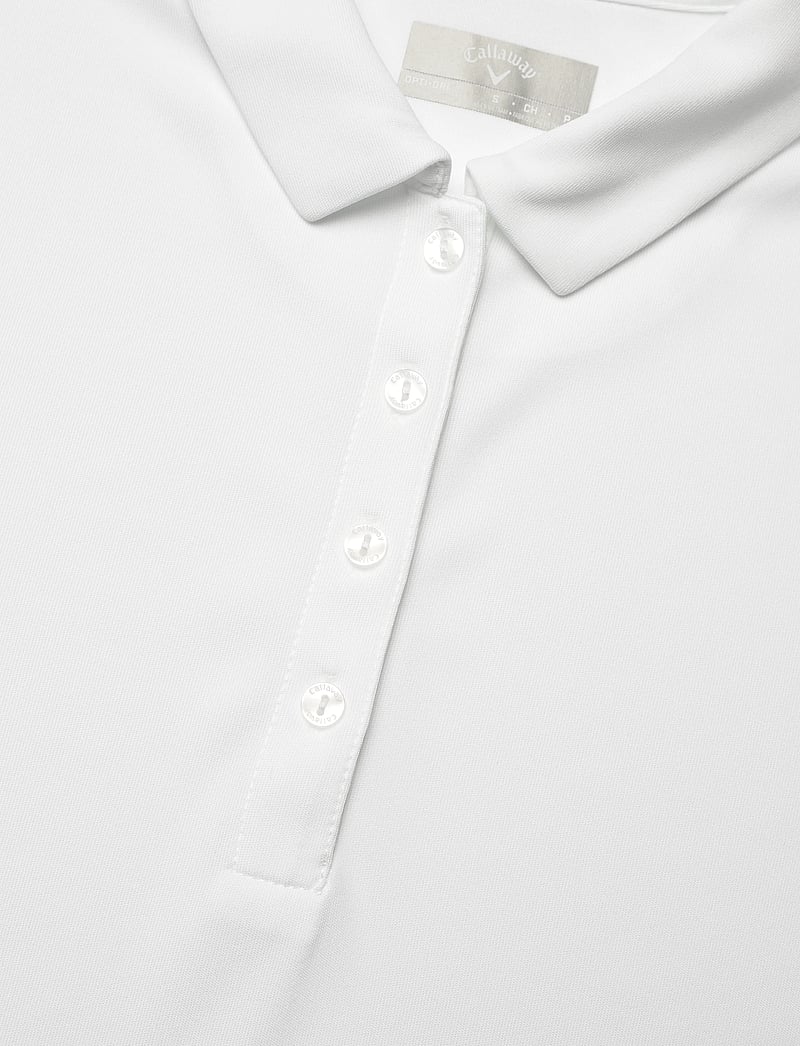 Callaway - SS TOURNAMENT POLO - oberteile & t-shirts - bright white - 2