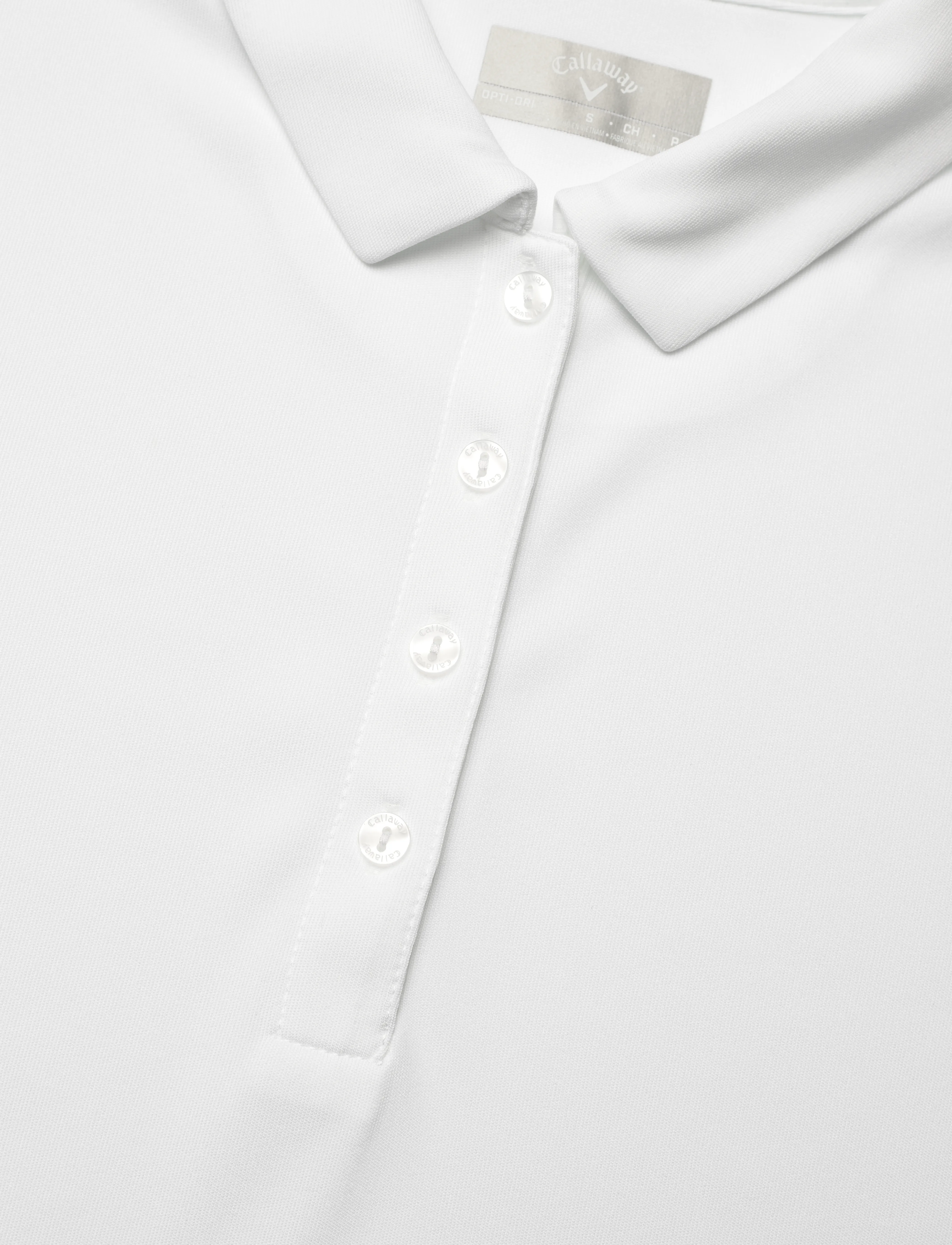 Callaway - SS TOURNAMENT POLO - oberteile & t-shirts - bright white - 2