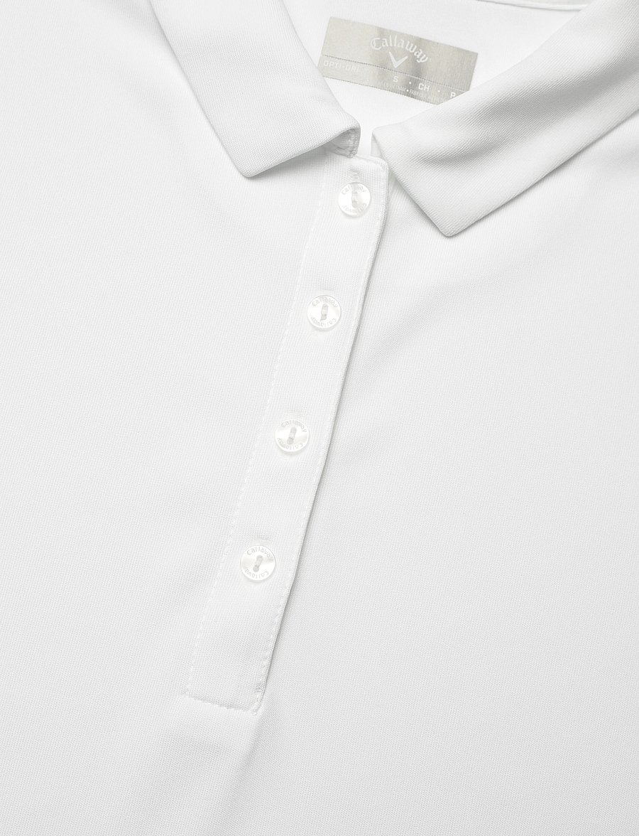 Callaway - SS TOURNAMENT POLO - oberteile & t-shirts - bright white - 2