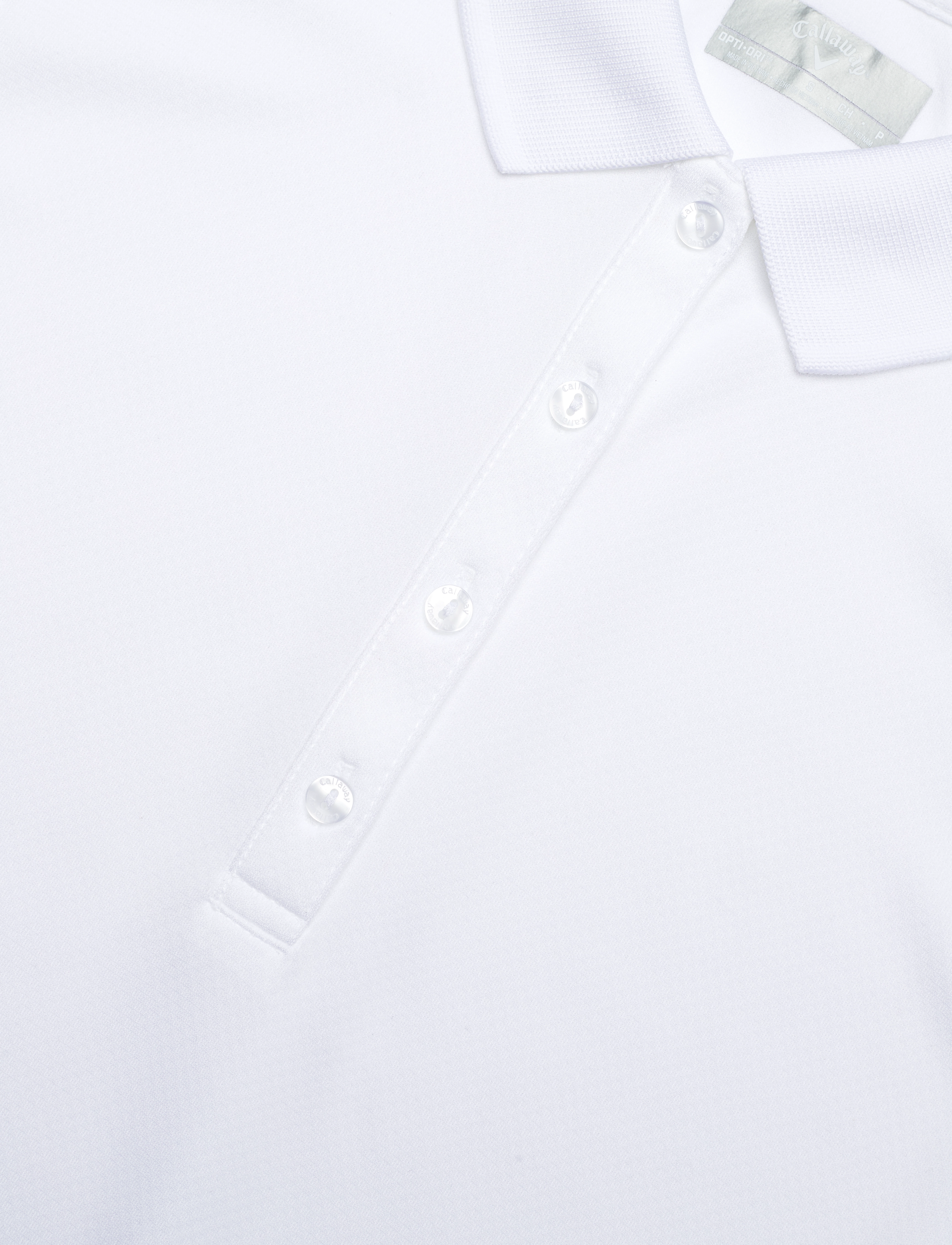 Callaway - SL ESS SOLID KNIT POLO - bright white - 2