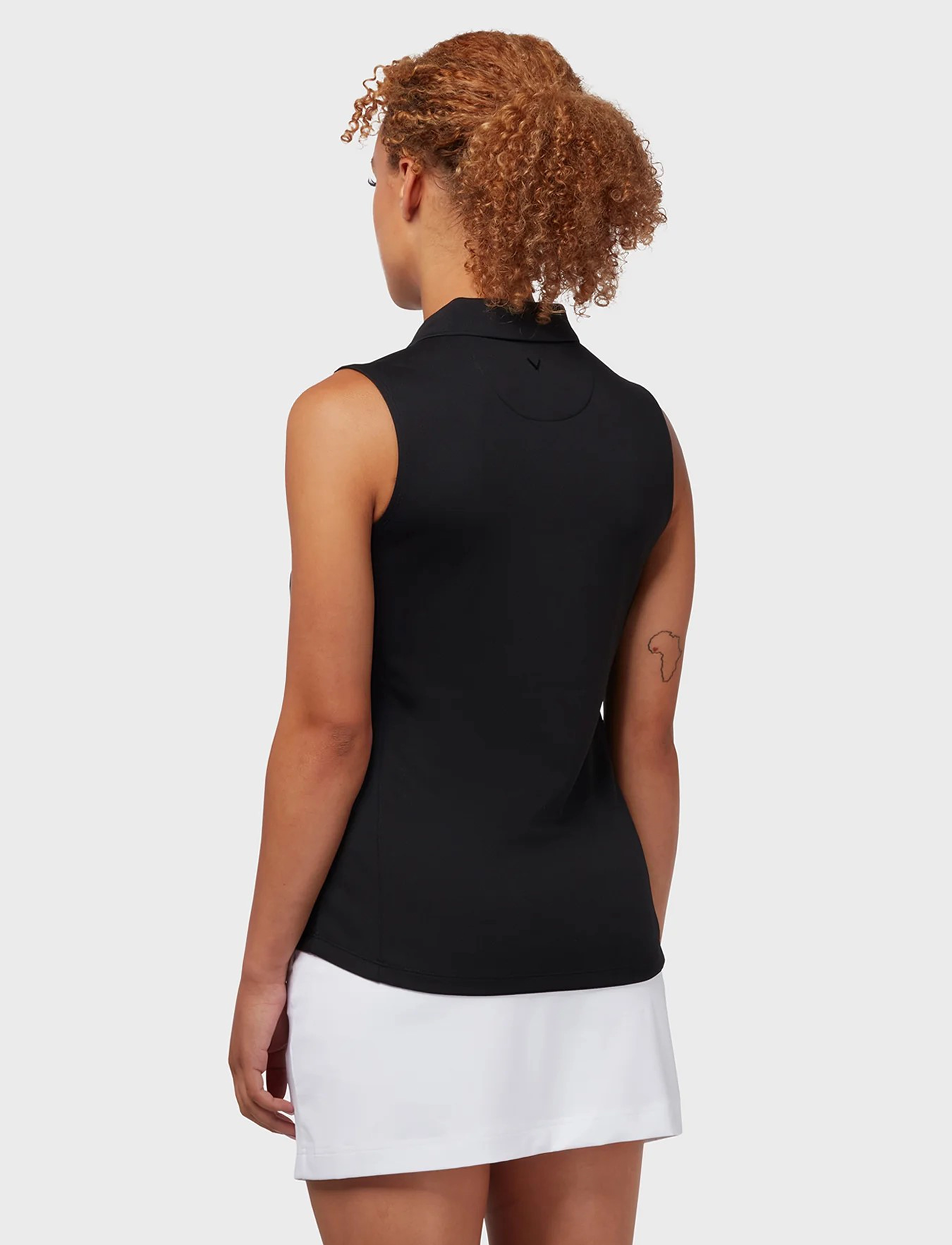 Callaway - SL ESS SOLID KNIT POLO - caviar - 3