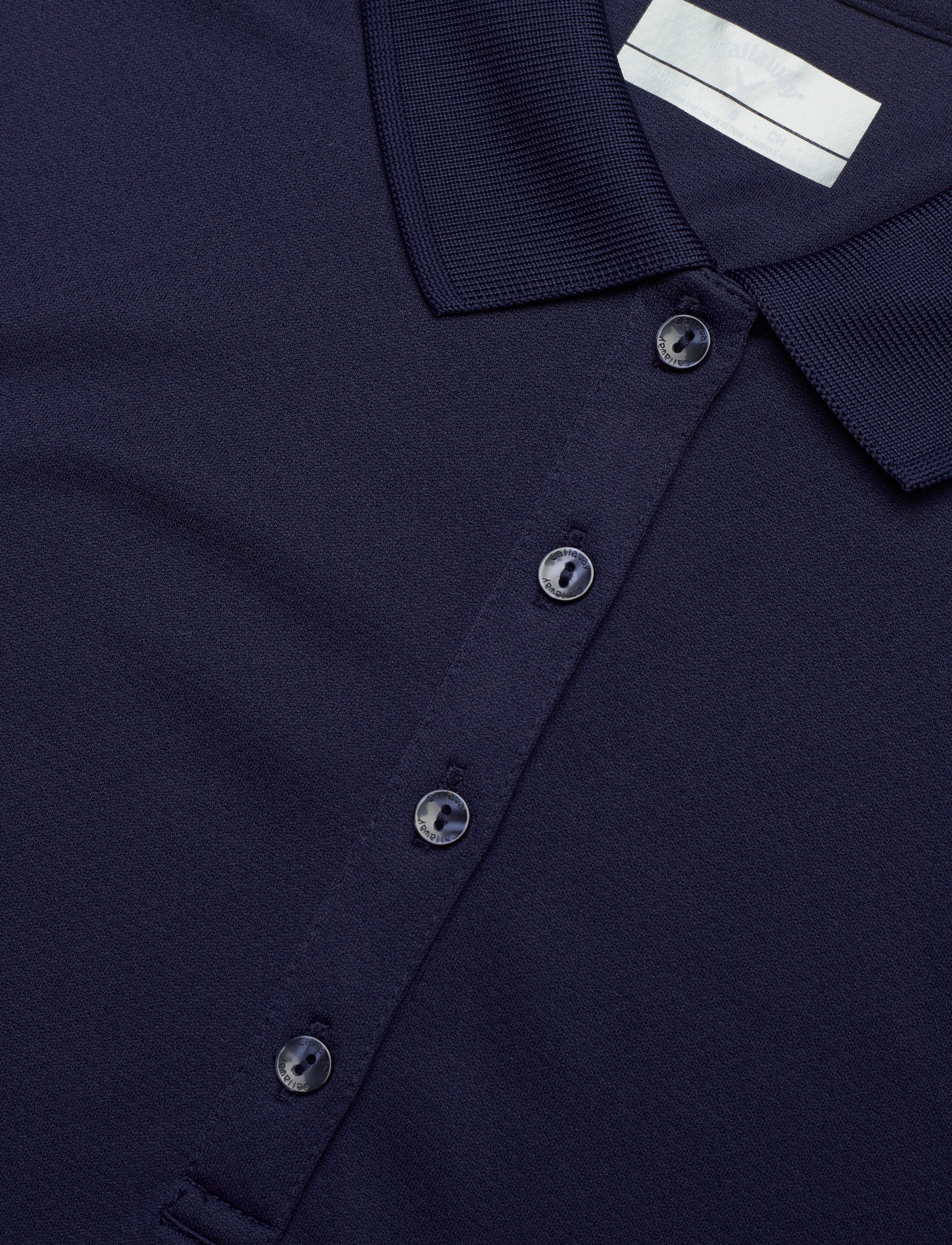Callaway - SL ESS SOLID KNIT POLO - peacoat - 2