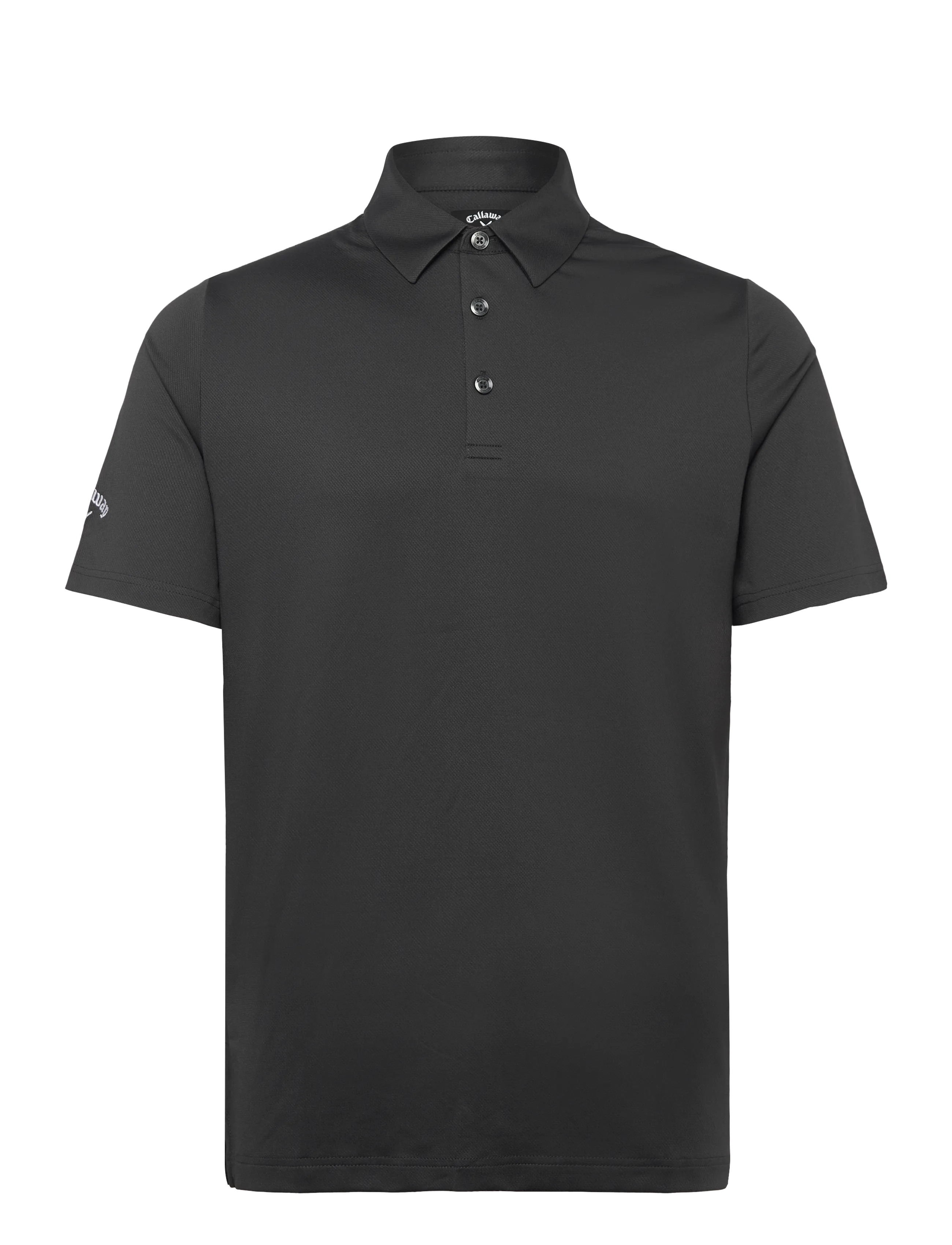Callaway Swingtech Solid Polo, XL, Polos, Grau - Short-sleeved, Männerswear