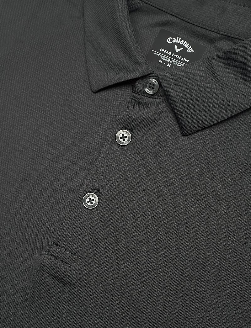Callaway - Swingtech solid polo - toppar & t-shirts - asphalt - 3