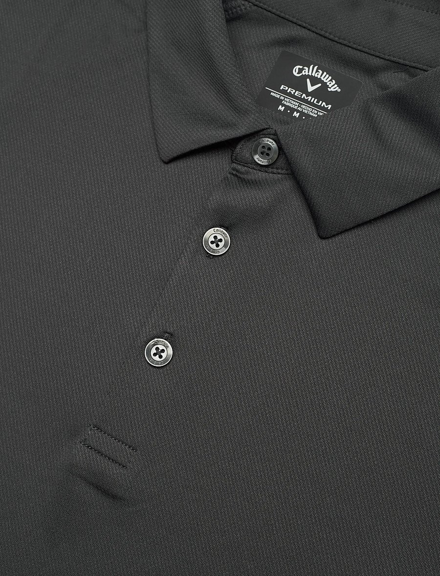 Callaway - Swingtech solid polo - toppe & t-shirts - asphalt - 3