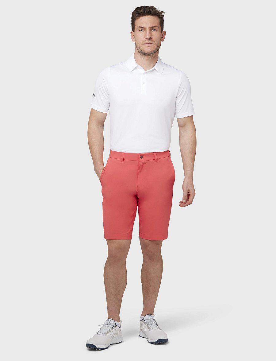 Callaway - Swingtech solid polo - oberteile & t-shirts - bright white - 3