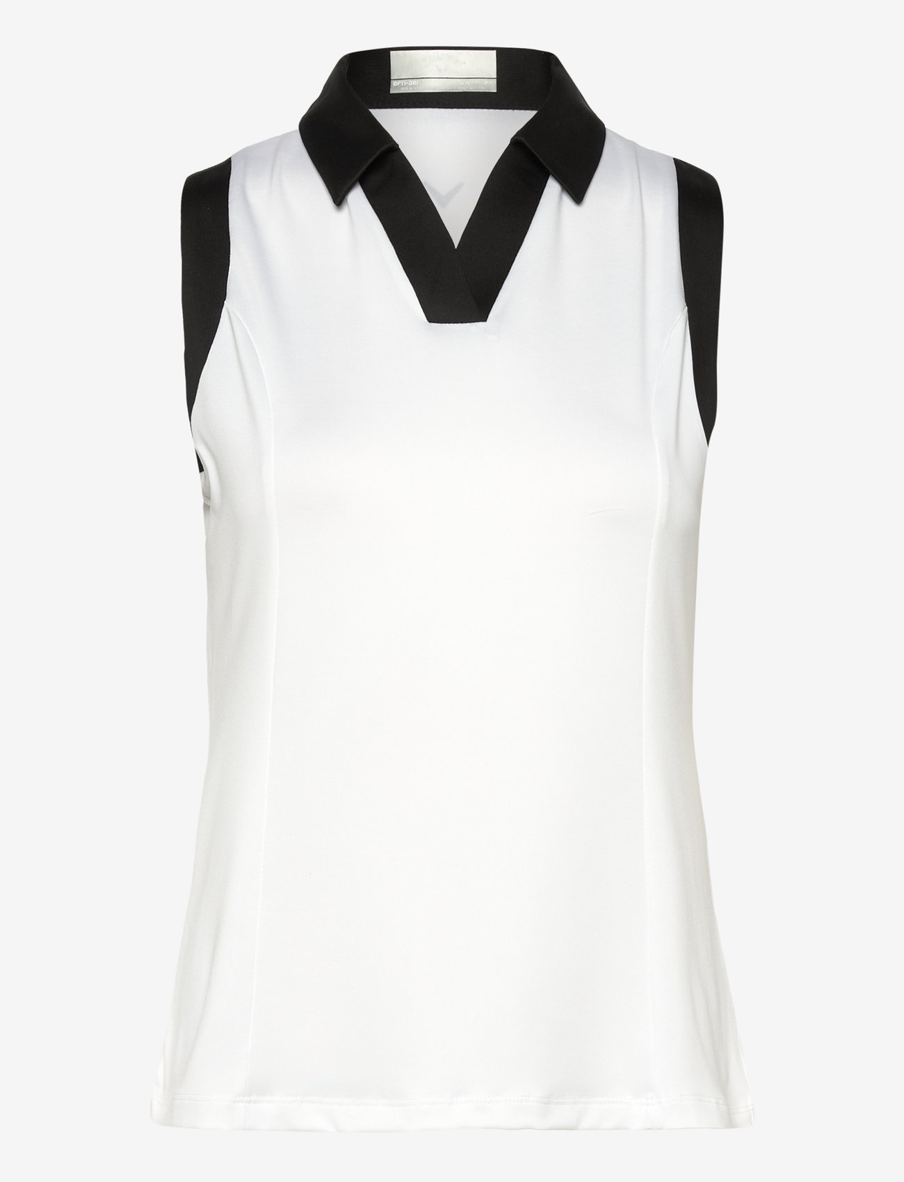 Callaway - SL COLORBLOCK POLO - brilliant wh/caviar - 0