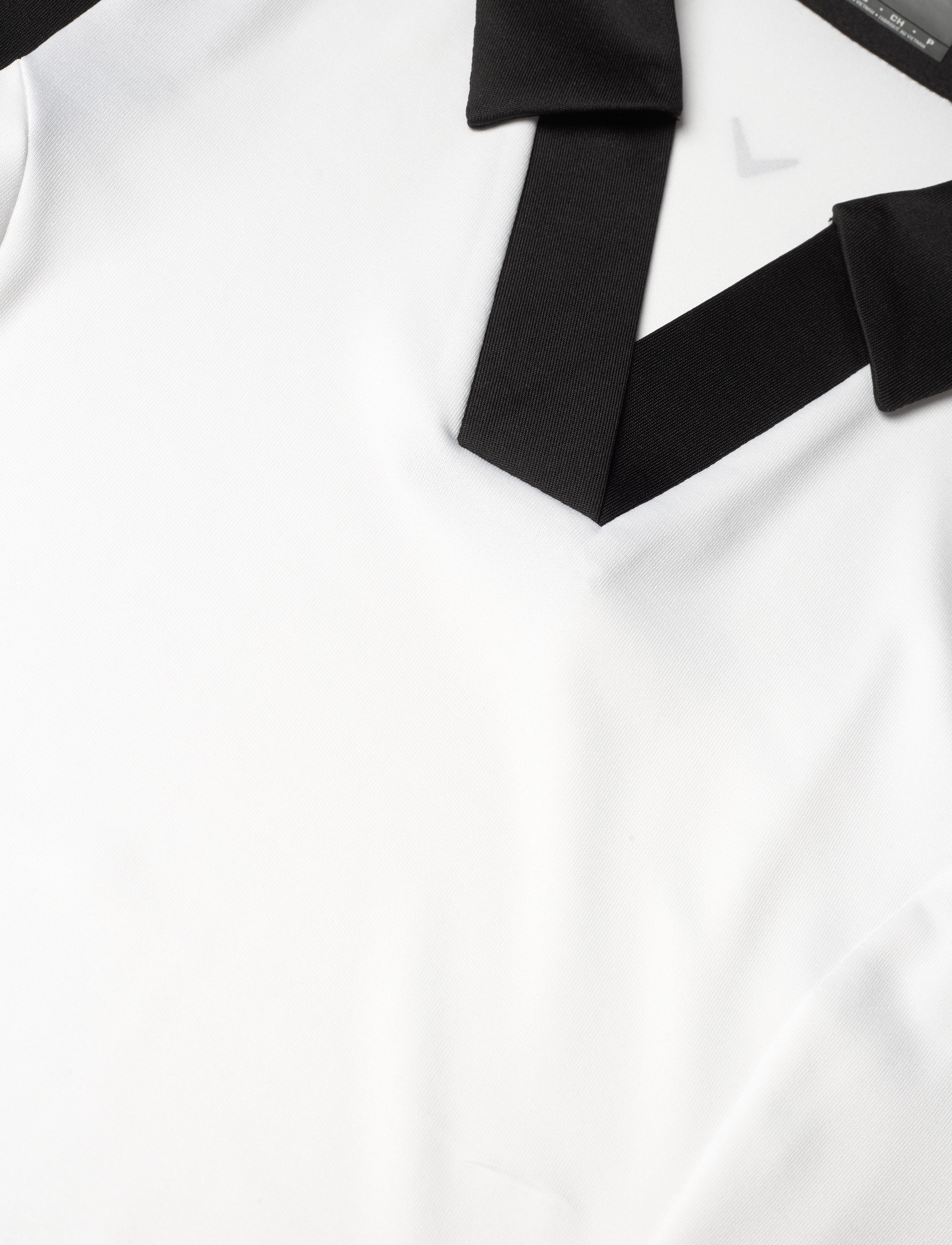 Callaway - SL COLORBLOCK POLO - brilliant wh/caviar - 2