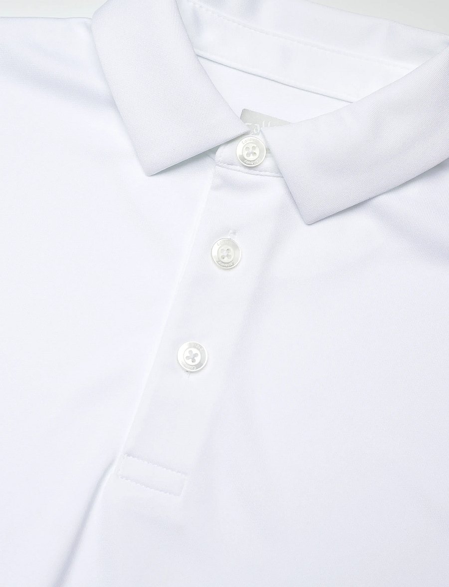 Callaway - Junior Unisex Polo - kurzärmelig - bright white - 2