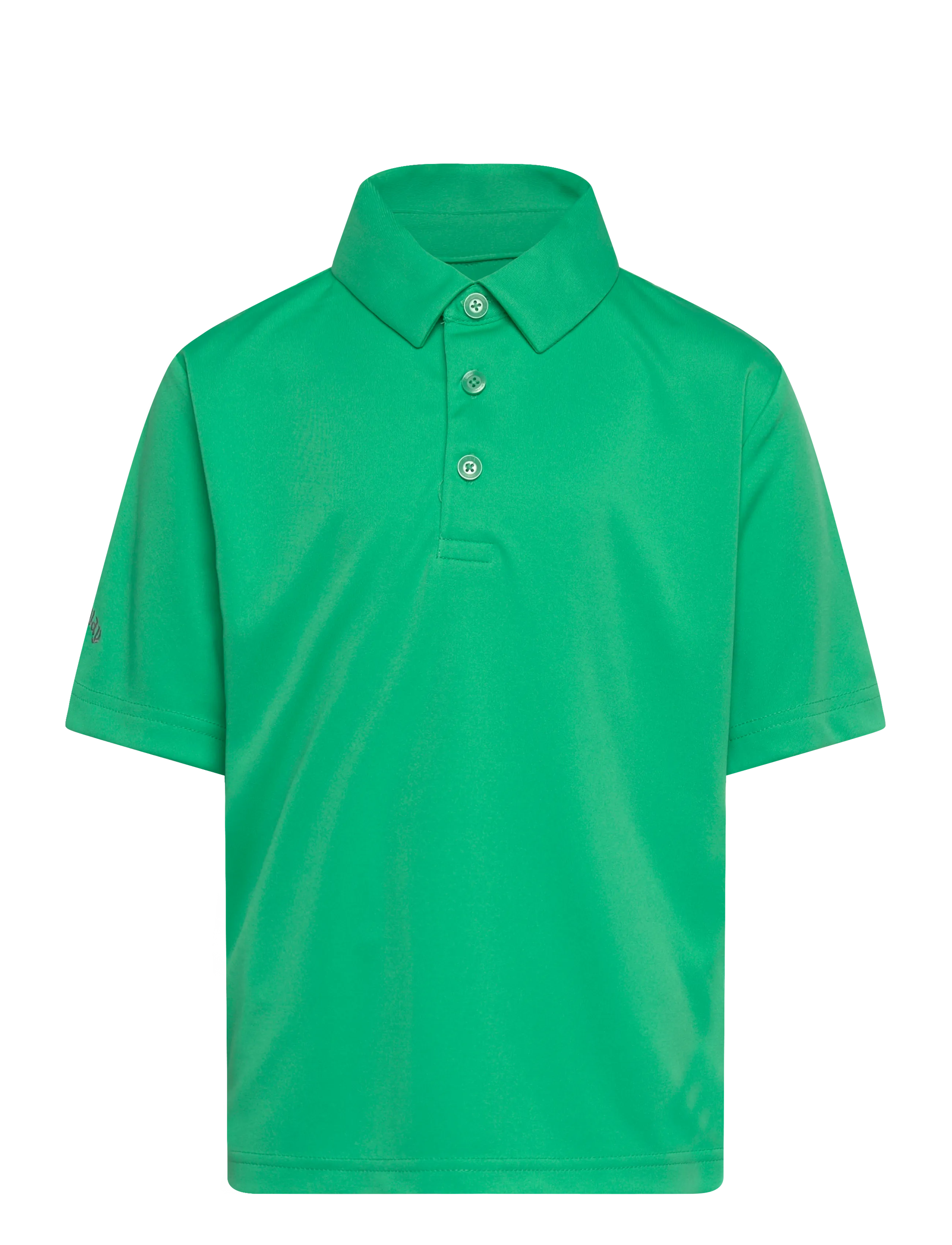Callaway Junior Unisex Polo, XL, Polo Shirts, Grün - Short-sleeved Kinder
