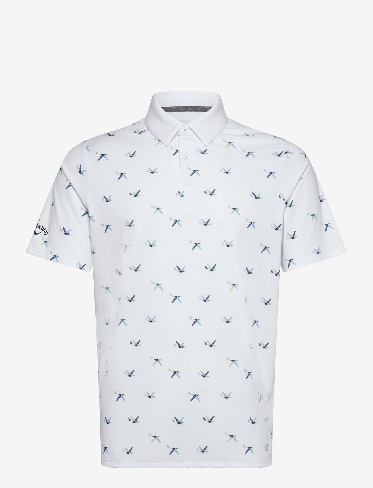 Callaway - All Over Birdie Polo - alussärgid ja t-särgid - bright white - 0