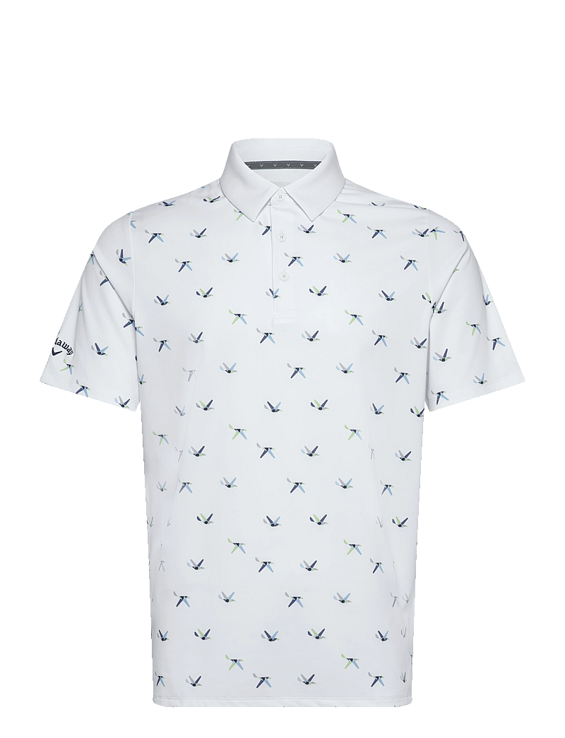 Callaway - All Over Birdie Polo - alussärgid ja t-särgid - bright white - 0