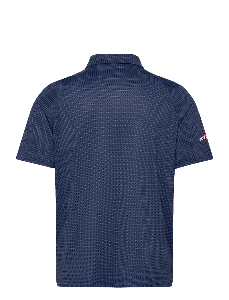 Callaway - Odyssey Print Polo - oberteile & t-shirts - peacoat - 1