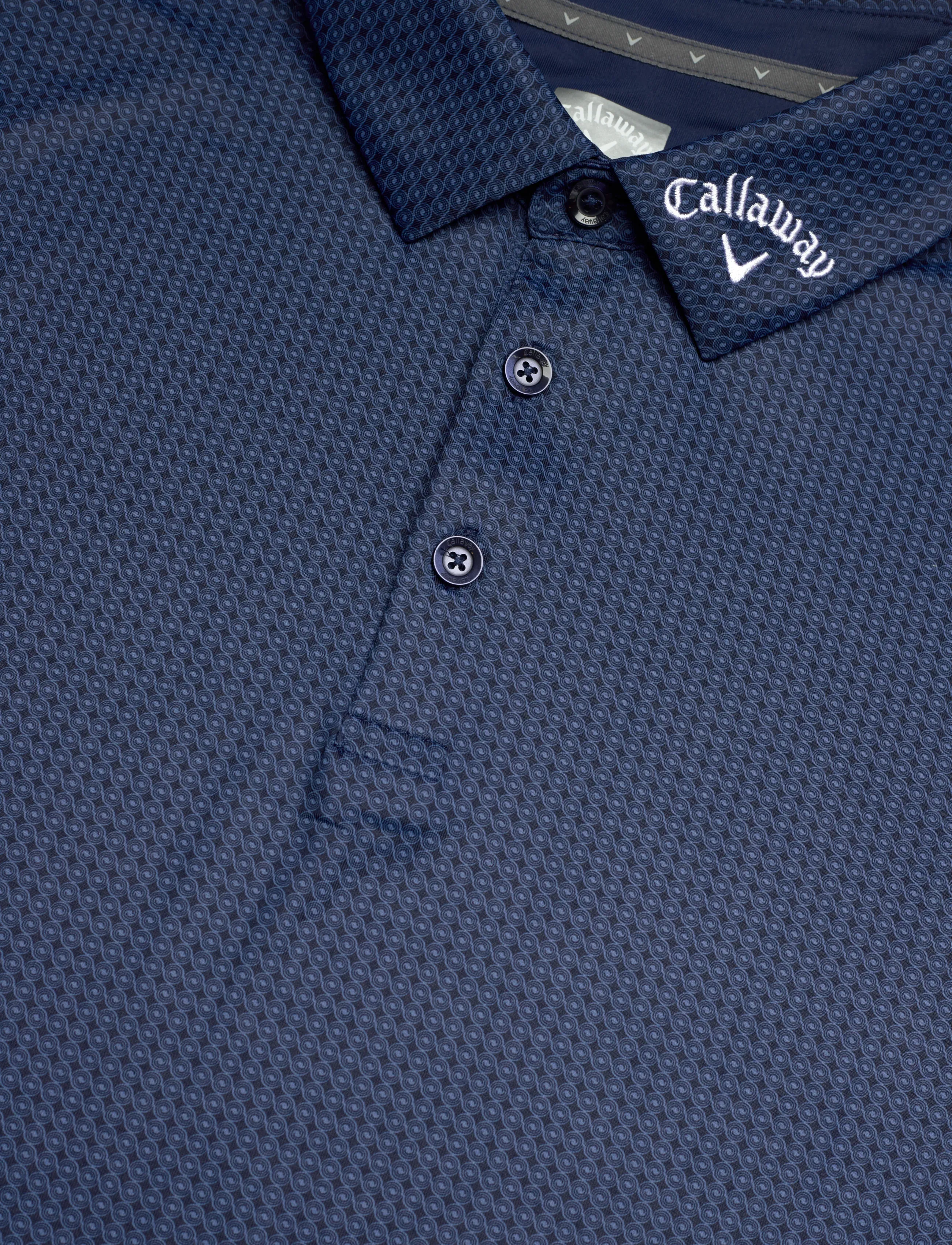 Callaway - Odyssey Print Polo - koszulki polo - peacoat - 2