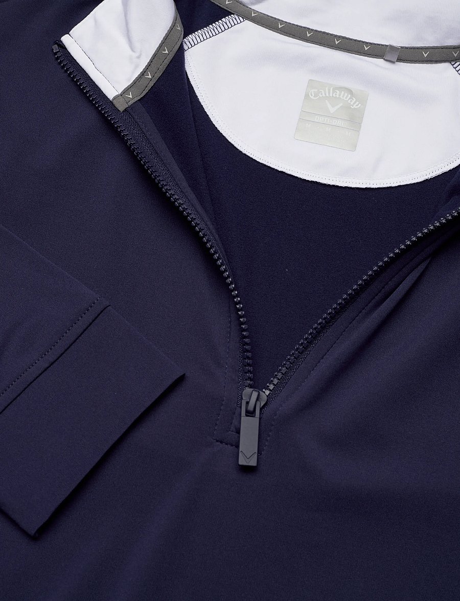 Callaway - ? Zip Pullover - fleece & midlayer - peacoat - 2