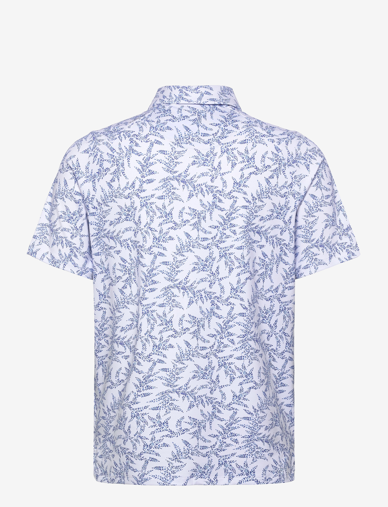 Callaway - Chev botanical print polo - alussärgid ja t-särgid - vista blue - 1