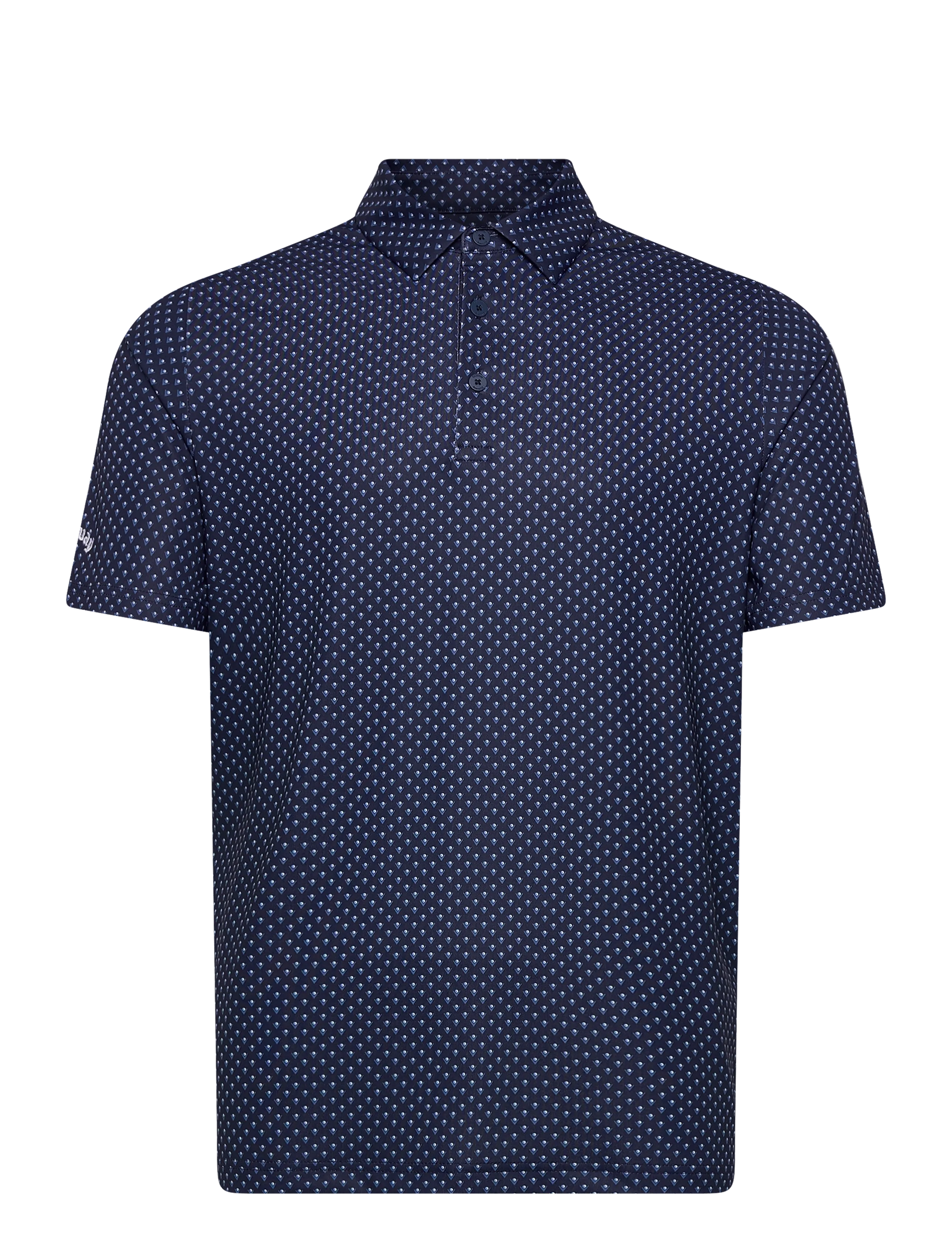 Callaway Trademark Golf Polo, L, Navy, Sport Polos > Sport Short-sleeved Polos, Herre