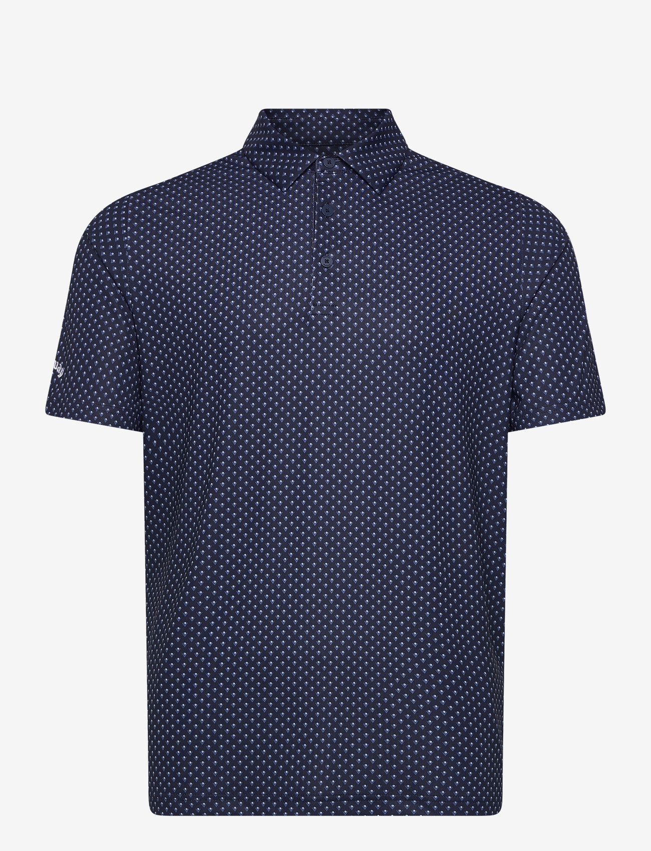 Callaway - Trademark chev polo - oberteile & t-shirts - peacoat - 0