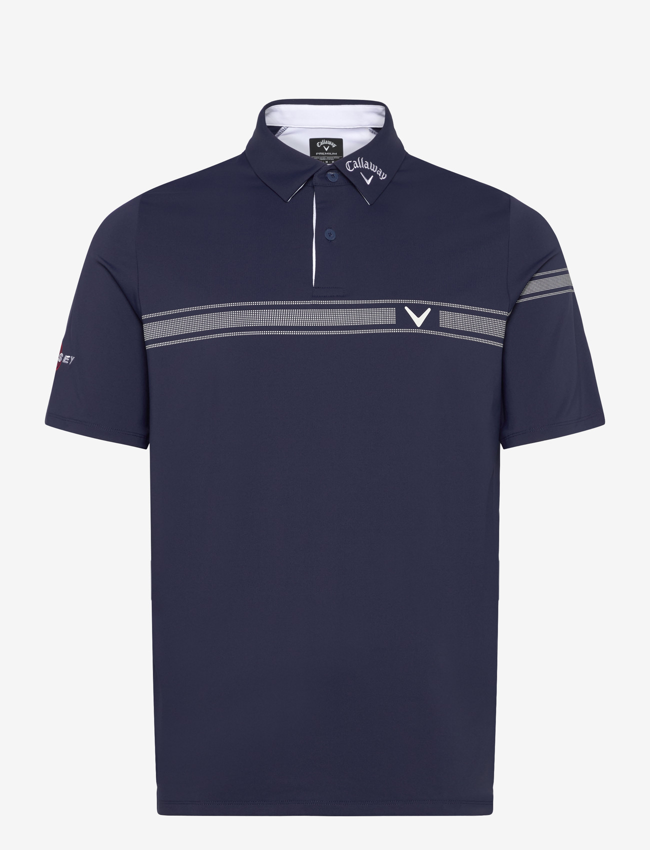 Callaway - Odyssey block polo - toppe & t-shirts - peacoat - 0