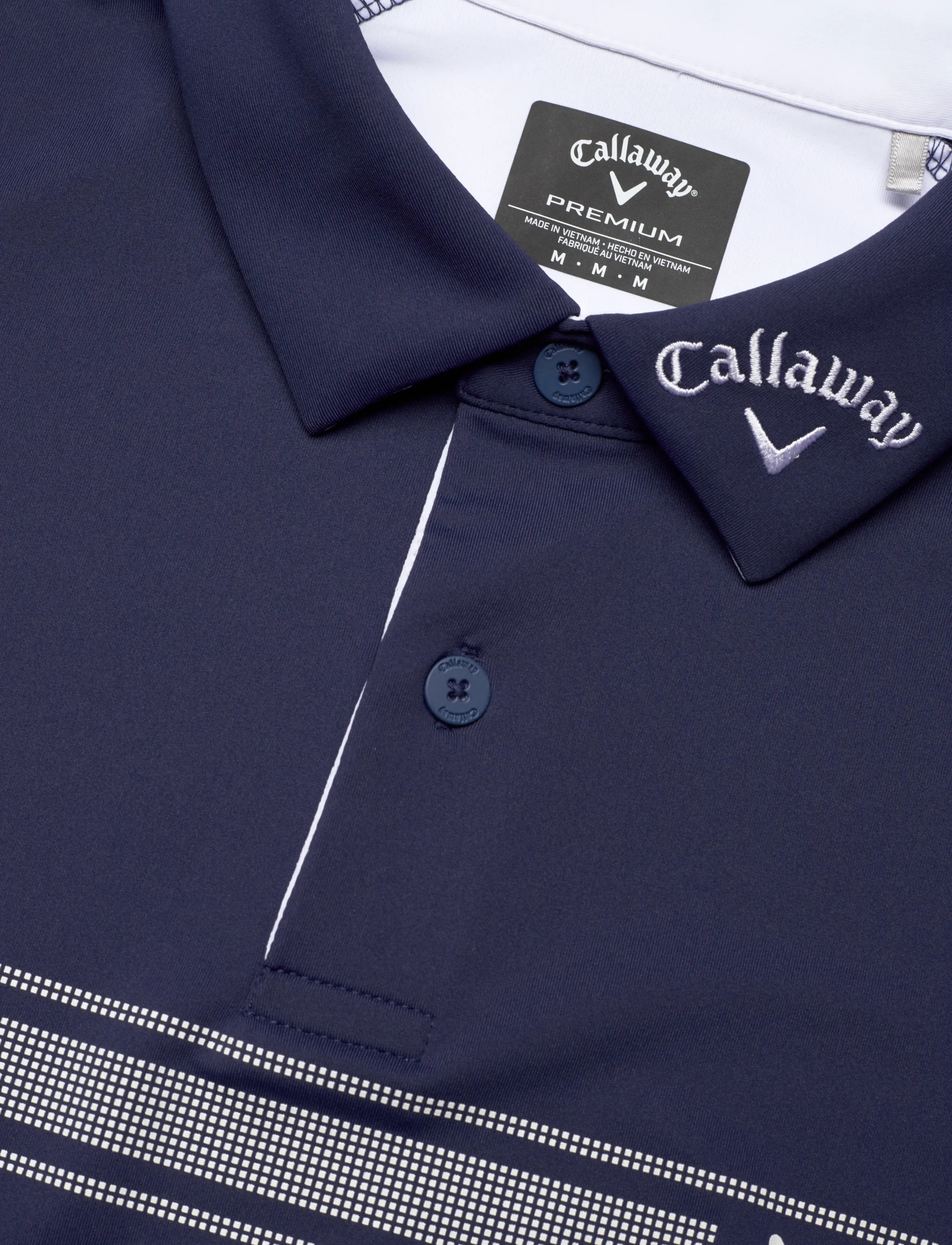 Callaway - Odyssey block polo - toppar og stuttermabolir - peacoat - 2