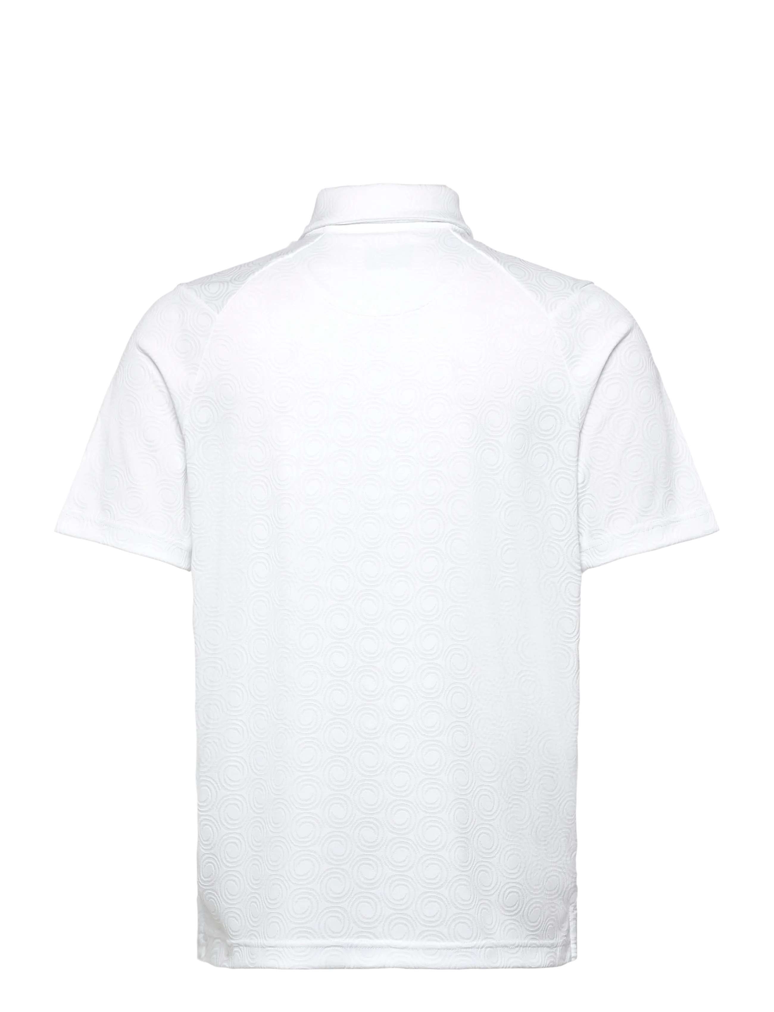 Callaway - odyssey block polo ventialted jacquard polo - toppe & t-shirts - bright white - 1