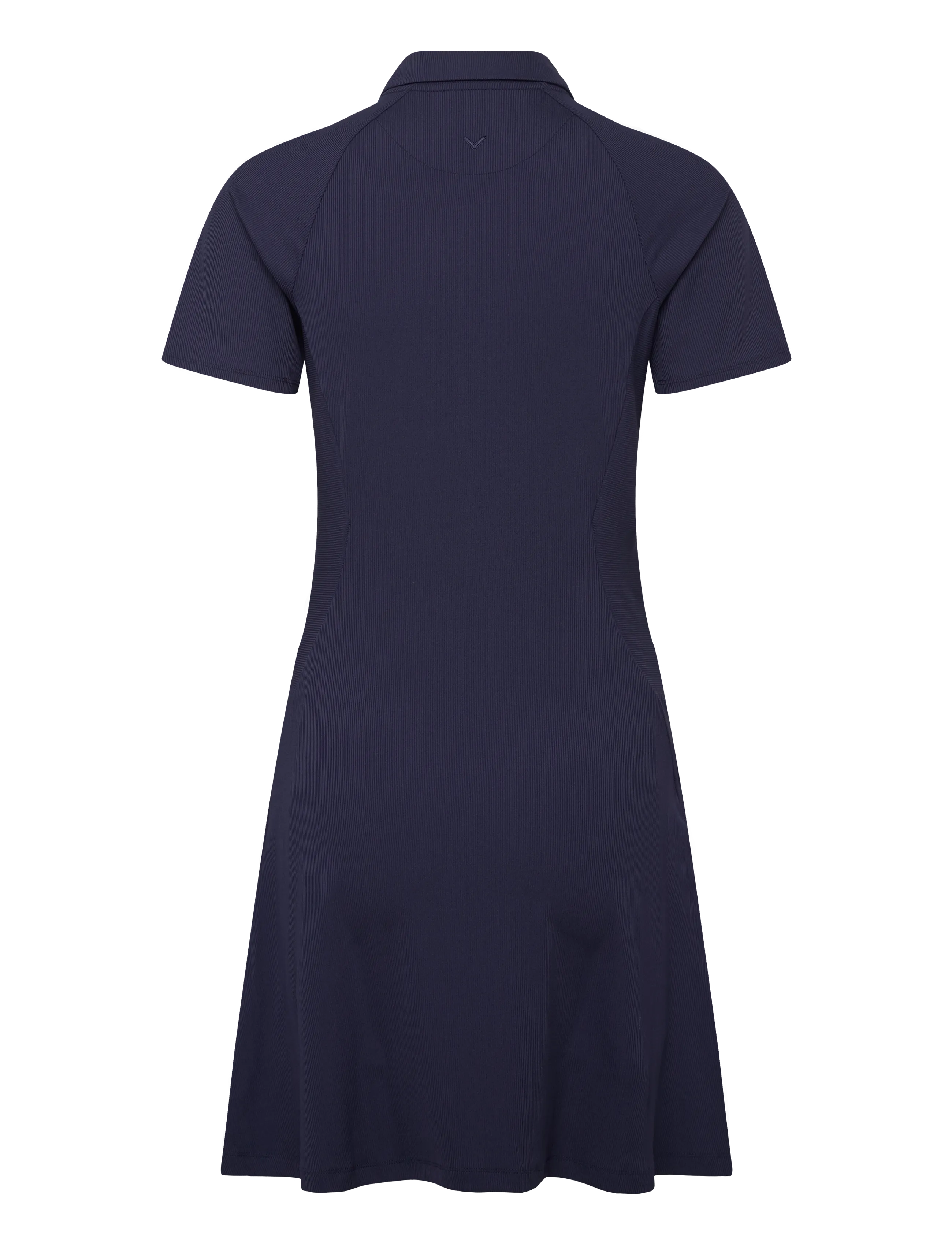 Callaway - RIBBED DRESS WITH COMPRESSION SHORTS - kjoler & nederdele - peacoat - 1