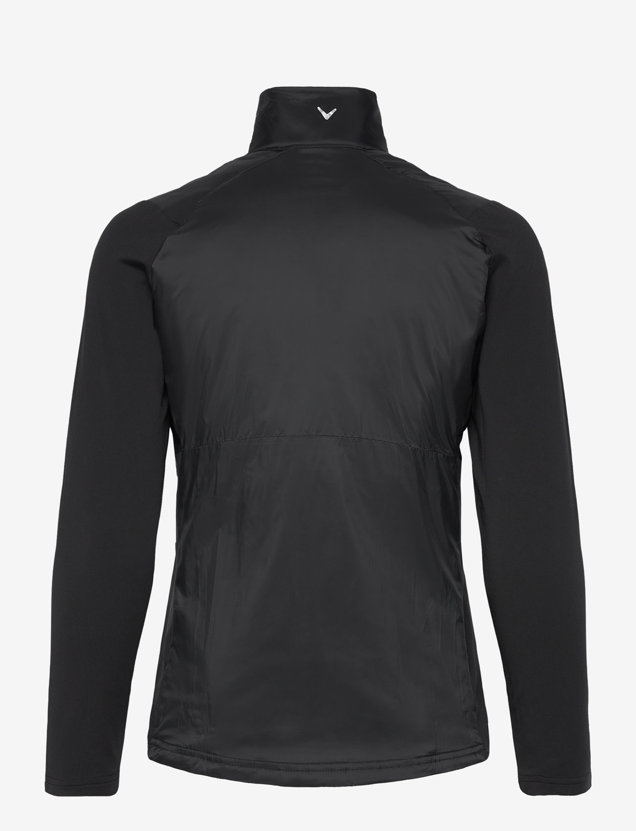 Callaway - LIGHTLY INSULATED MIXED MEDIA 1/4 ZIP - oberteile - caviar - 1