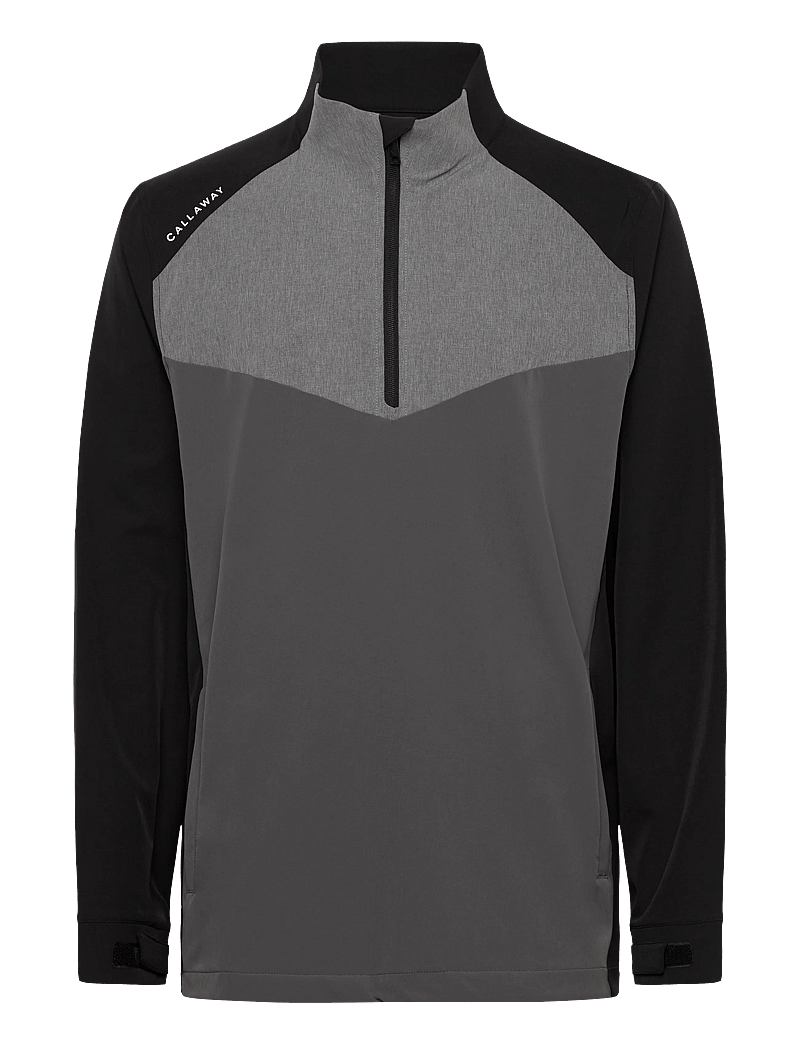 Callaway - 1/2 Zip Wind Jacket - golf jackets - caviar - 0