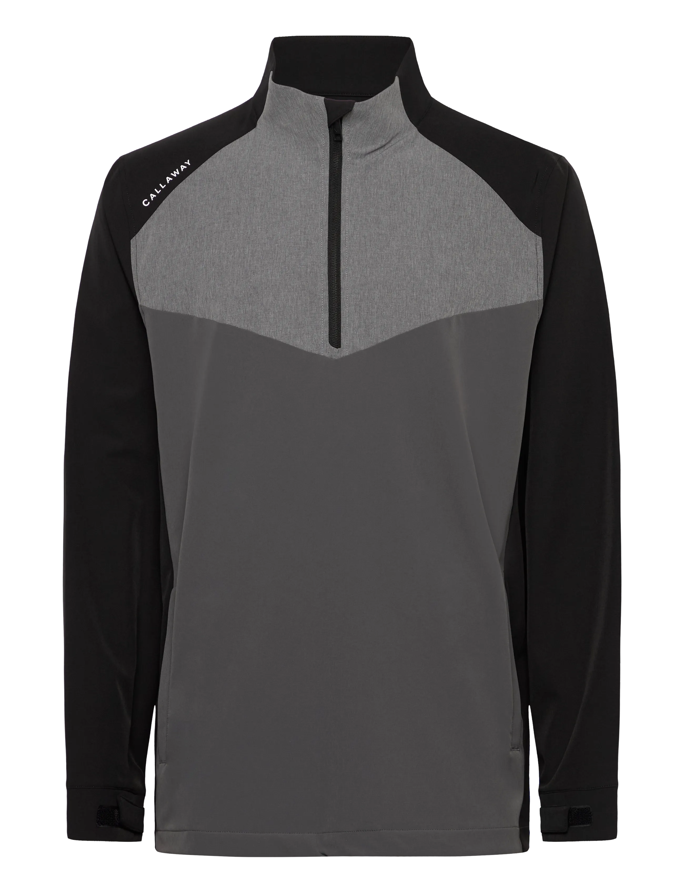 Callaway 1/2 Zip Wind Jacket - Golfjackor - CAVIAR / grey