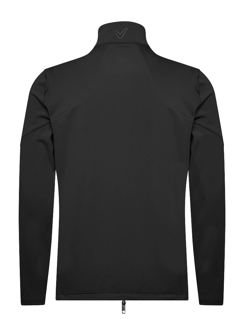 Callaway - Mixed Media Full Zip Jacket - golfjackor - caviar - 2