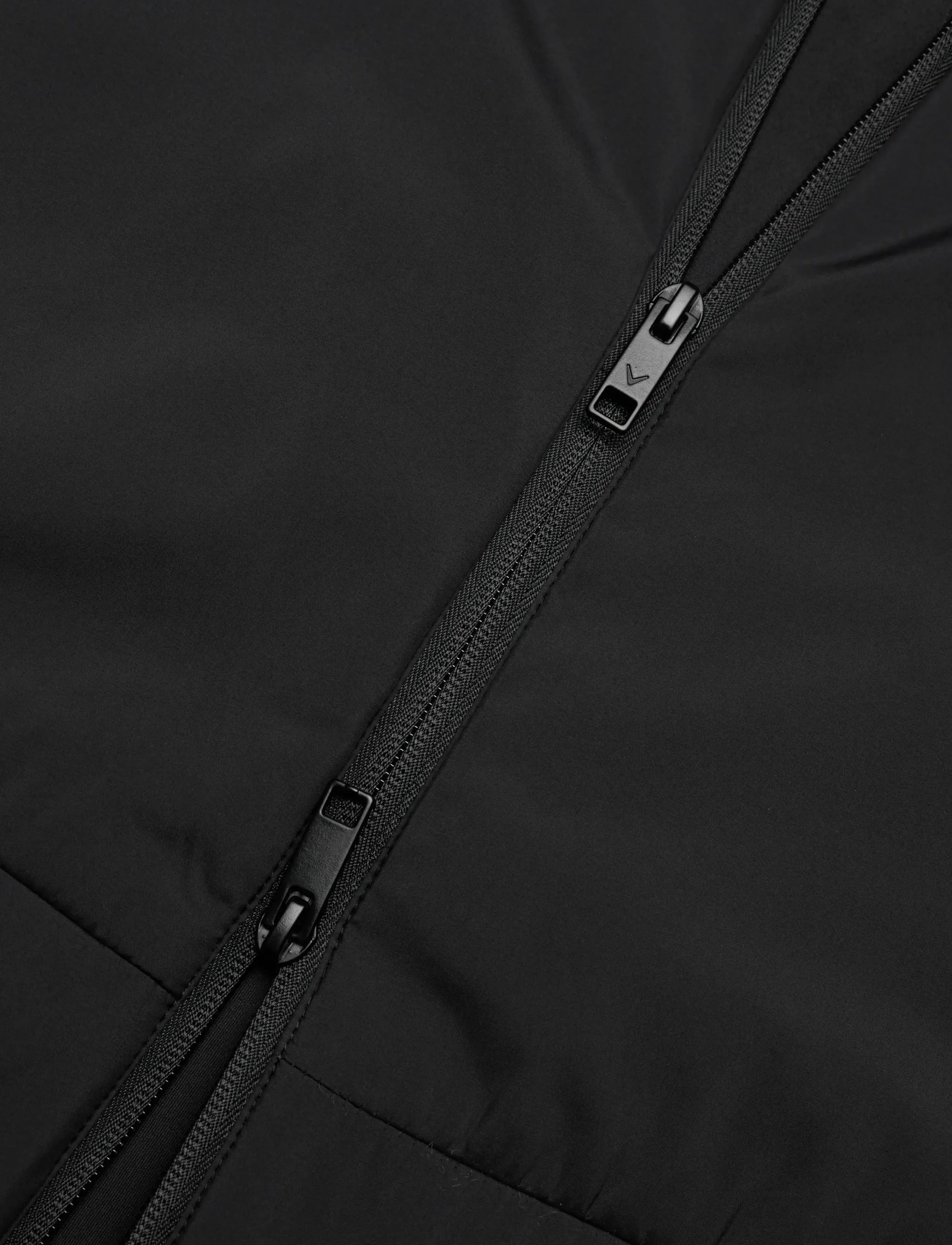 Callaway - Mixed Media Full Zip Jacket - sportjacken - caviar - 5