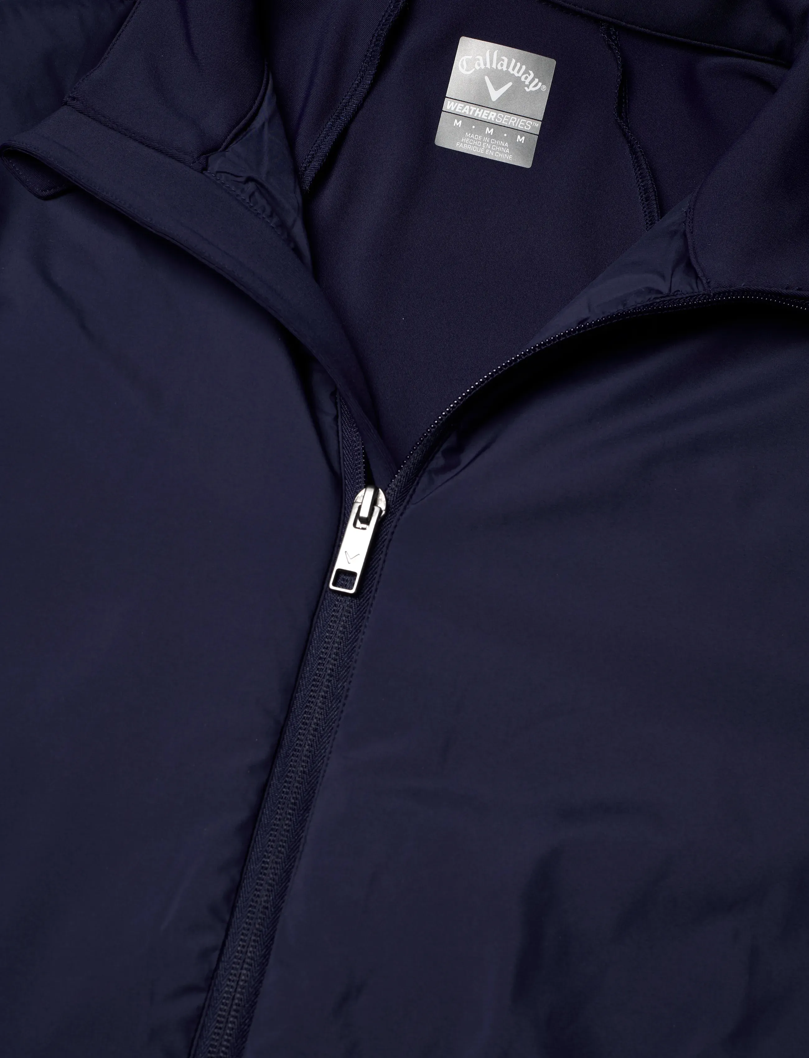 Callaway - Mixed Media Full Zip Jacket - golf jackets - peacoat - 2