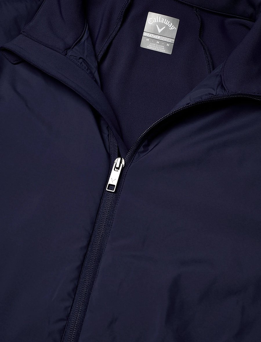 Callaway - Mixed Media Full Zip Jacket - golfjakker - peacoat - 2