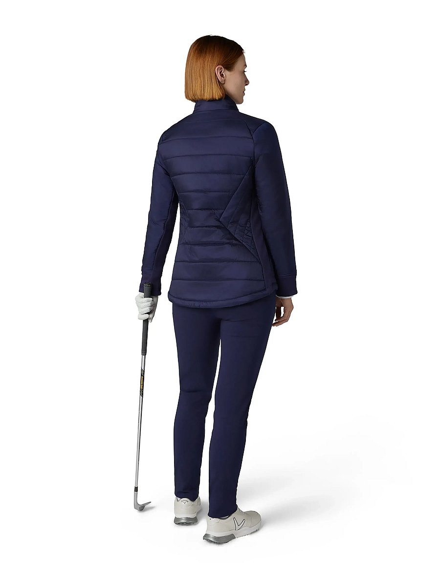 Callaway - Quilted Puffer Jacket - talvejoped - peacoat - 3