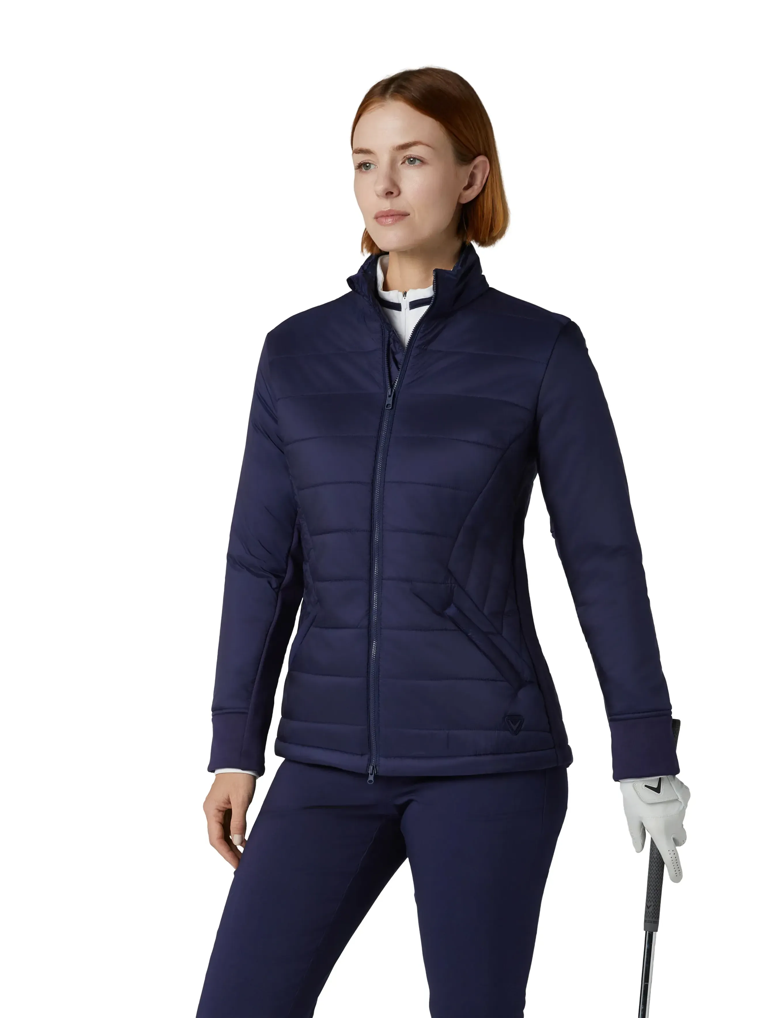 Callaway - Quilted Puffer Jacket - ytterkläder - peacoat - 4