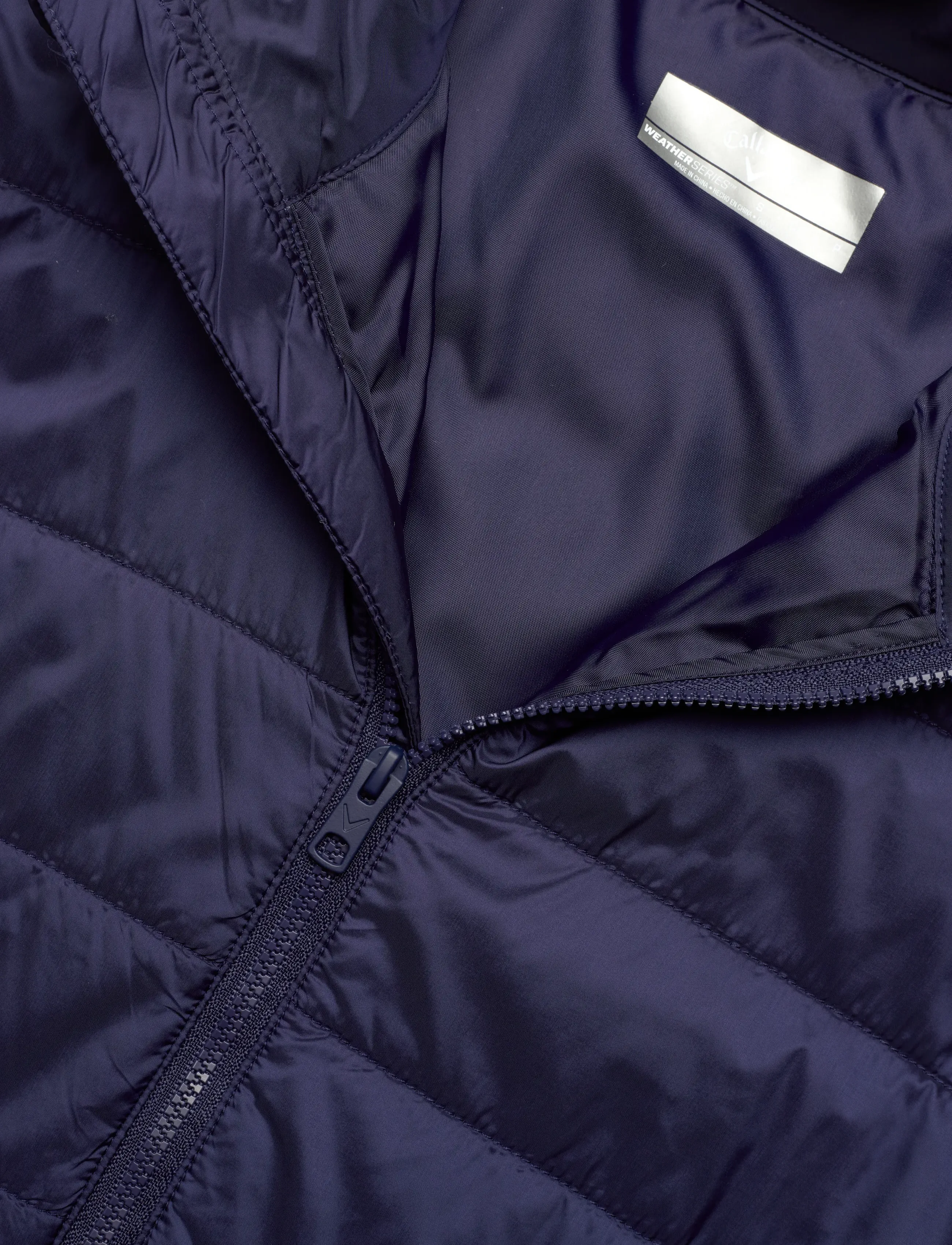 Callaway - Quilted Puffer Jacket - talvejoped - peacoat - 5