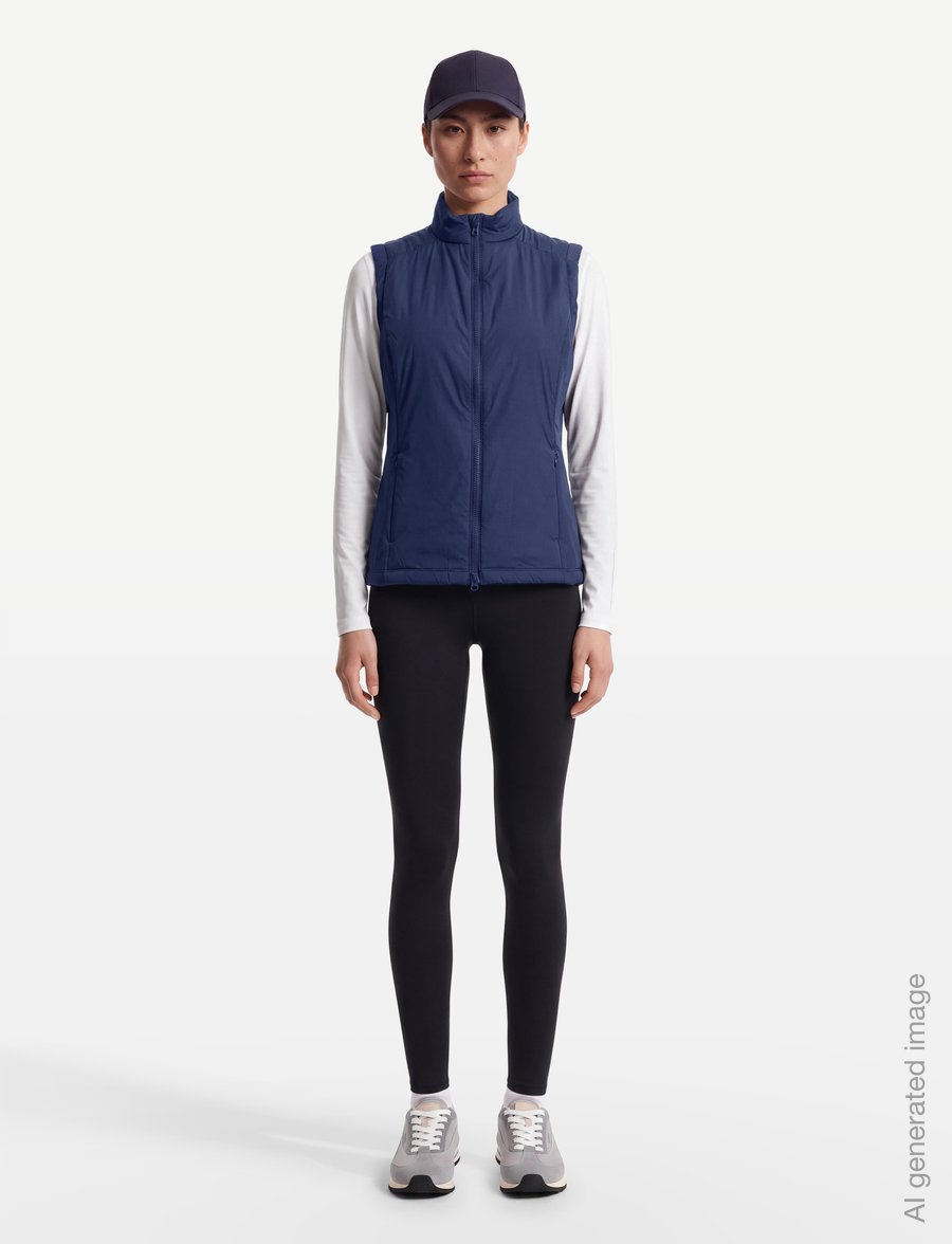 Callaway - Women's Insulated Water Repellent Golf Vest - outerwear - peacoat - 0