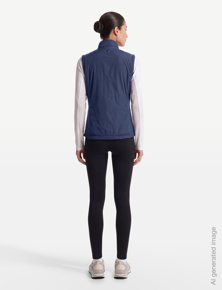 Callaway - Women's Insulated Water Repellent Golf Vest - outerwear - peacoat - 4