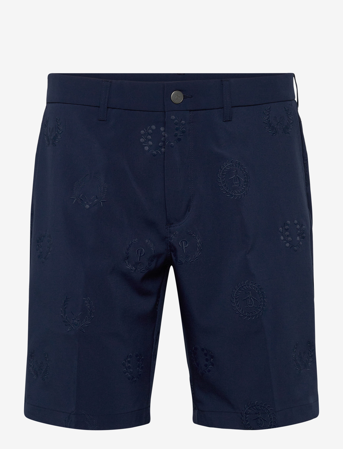 Callaway - Embroidered 9" shorts - lühikesed golfiipüksid - black iris - 0