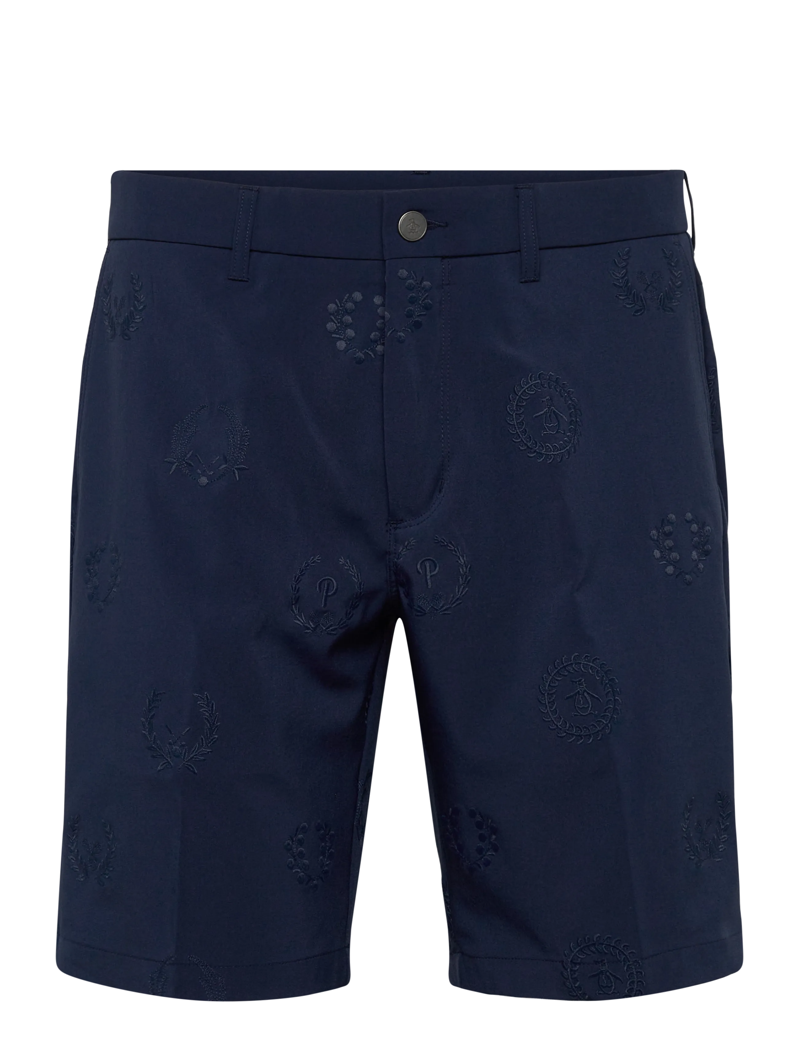 Callaway Embroidered 9" shorts - Kleidung - BLACK IRIS / navy