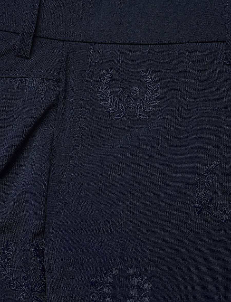 Callaway - Embroidered 9" shorts - golfa šorti - black iris - 2