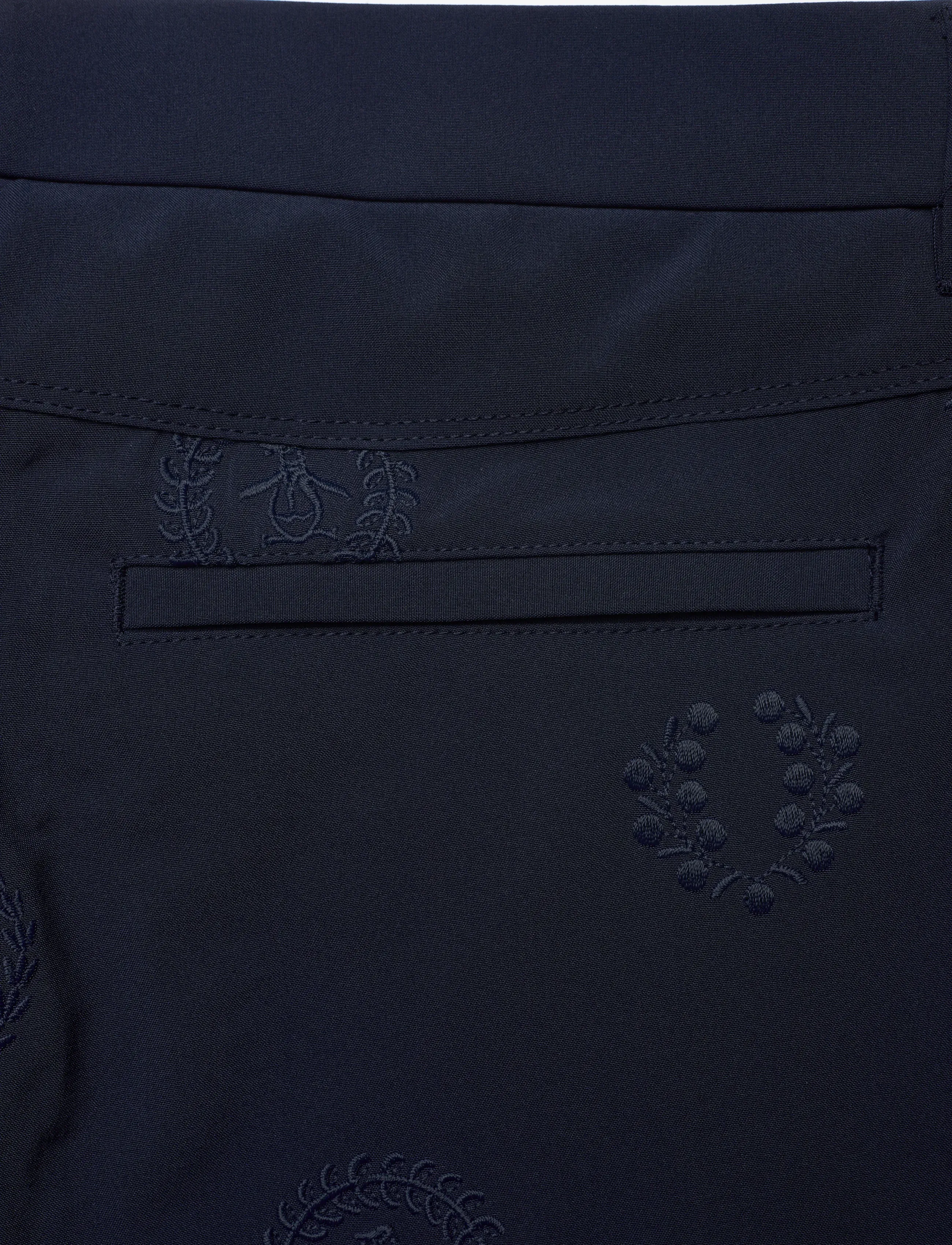 Callaway - Embroidered 9" shorts - golfa šorti - black iris - 4
