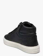 Calvin Klein - HIGH TOP LACE UP W/ZIP - ar paaugstinātu potītes daļu - pvh black - 2