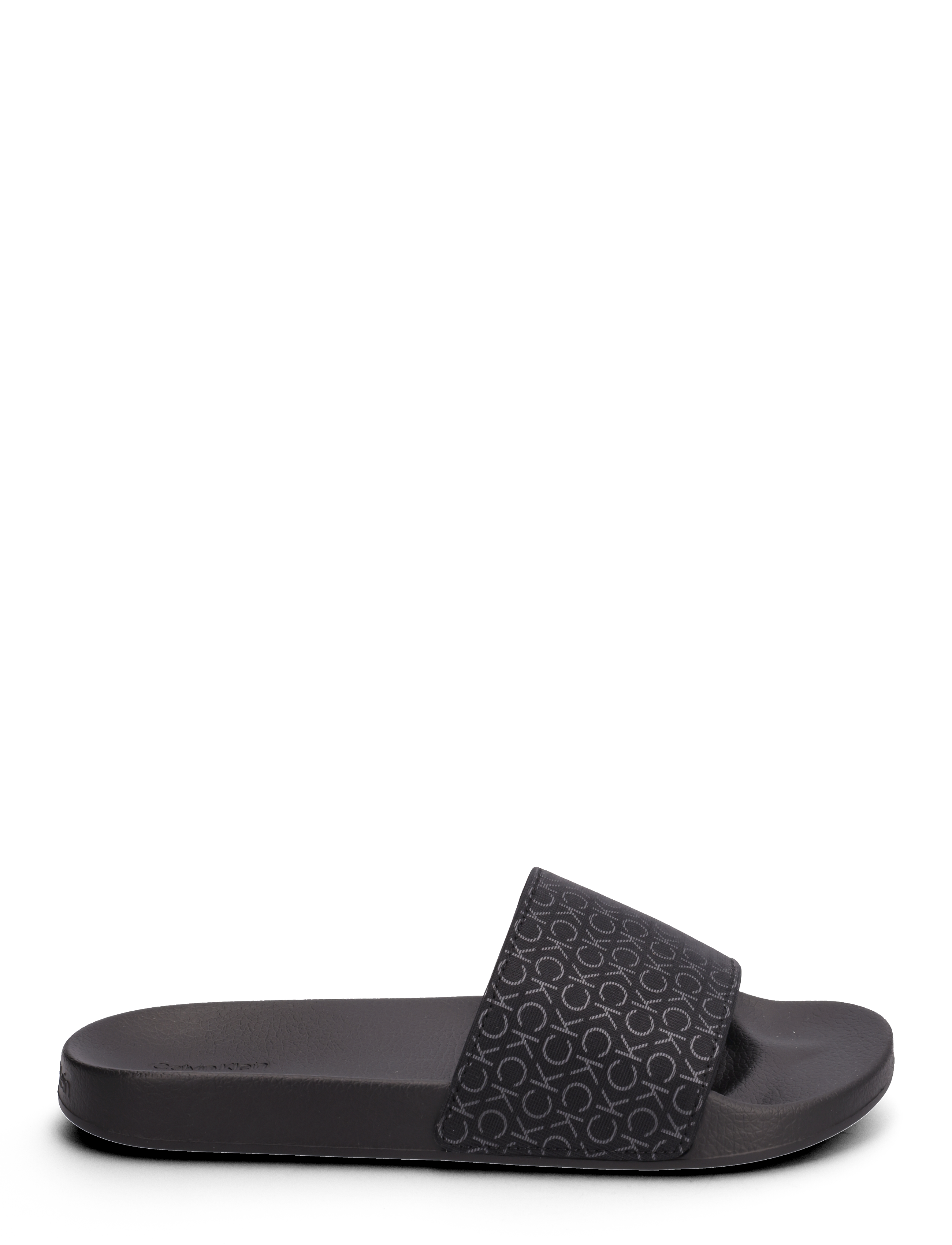 Calvin Klein - POOL SLIDE MONO - black seasonal mono - 1