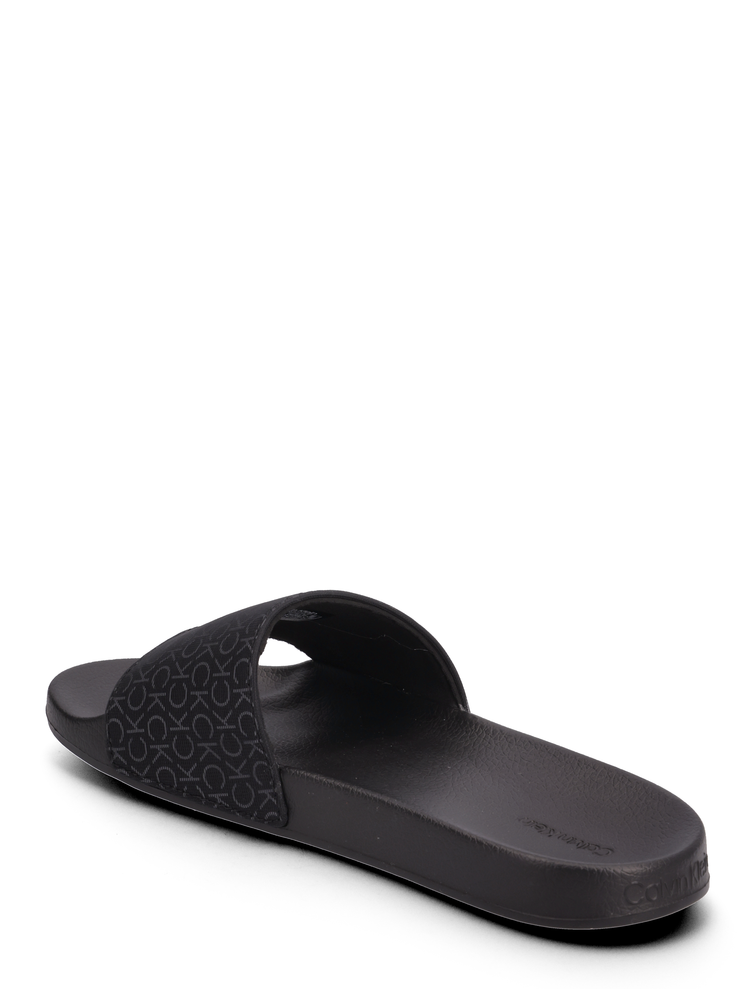 Calvin Klein - POOL SLIDE MONO - black seasonal mono - 2
