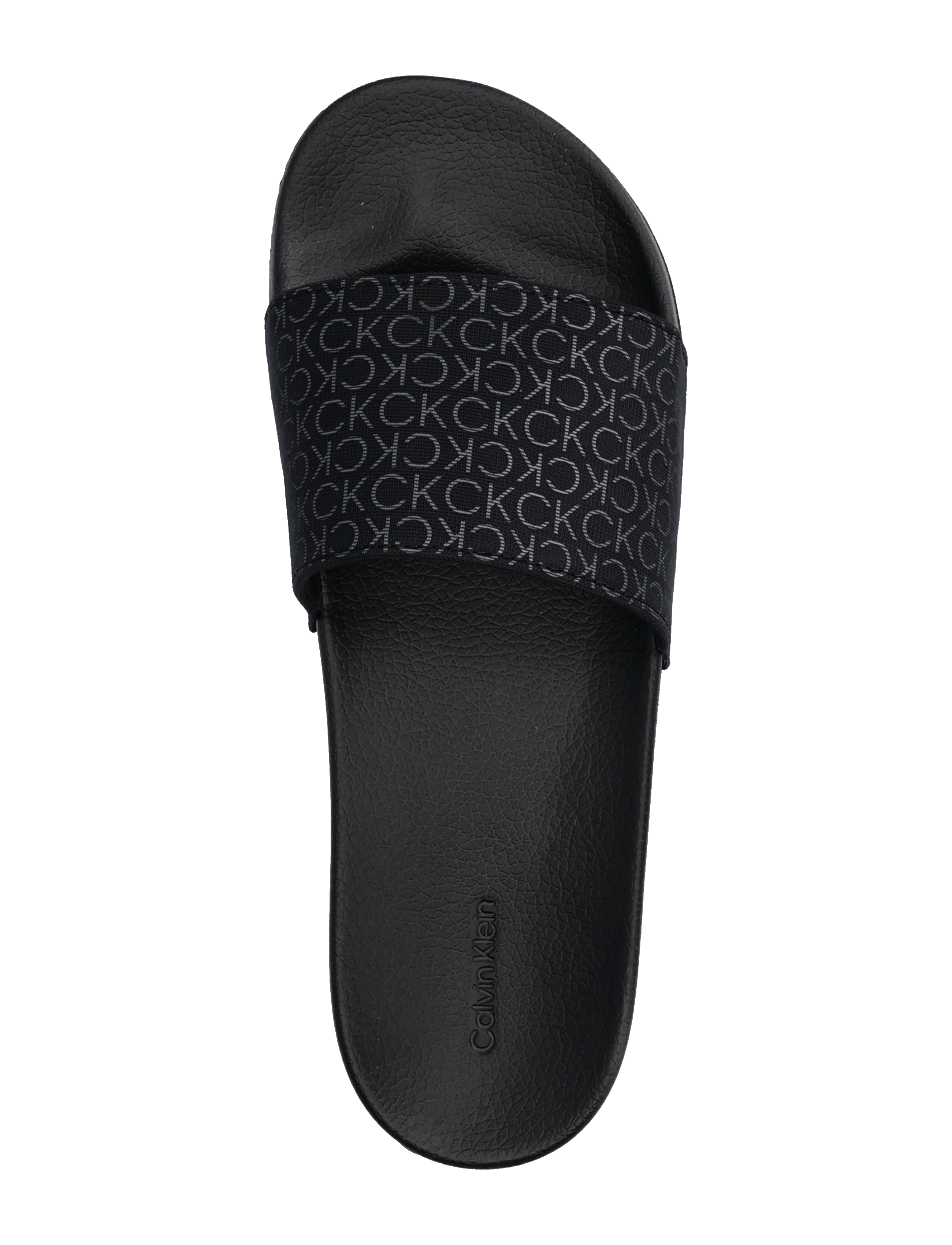 Calvin Klein - POOL SLIDE MONO - black seasonal mono - 3